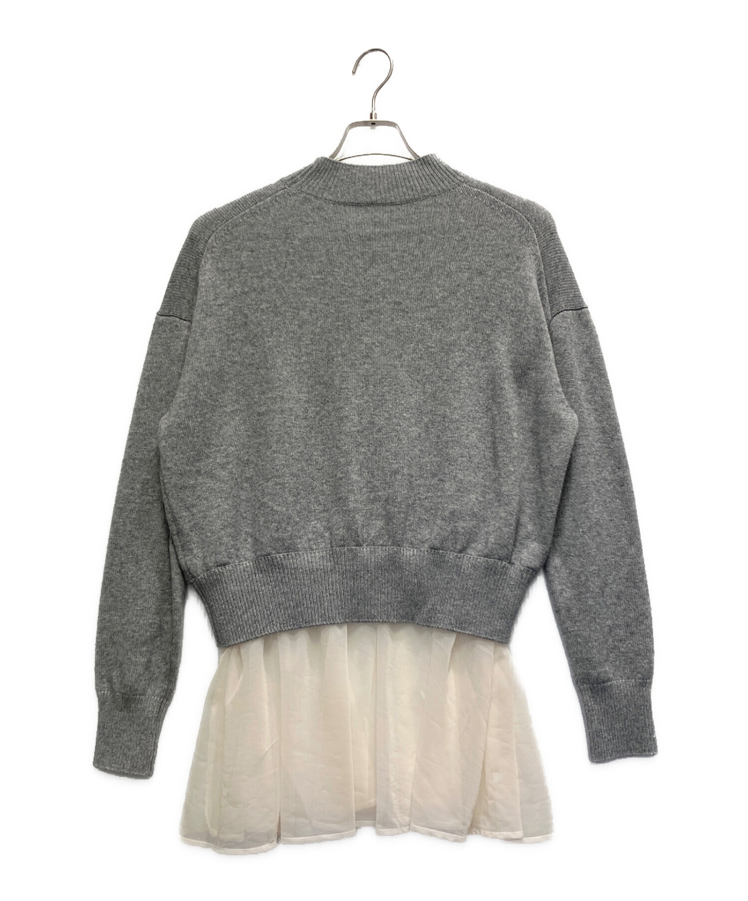 中古・古着通販】ADORE (アドーア) シアー×ウールカシミヤニット