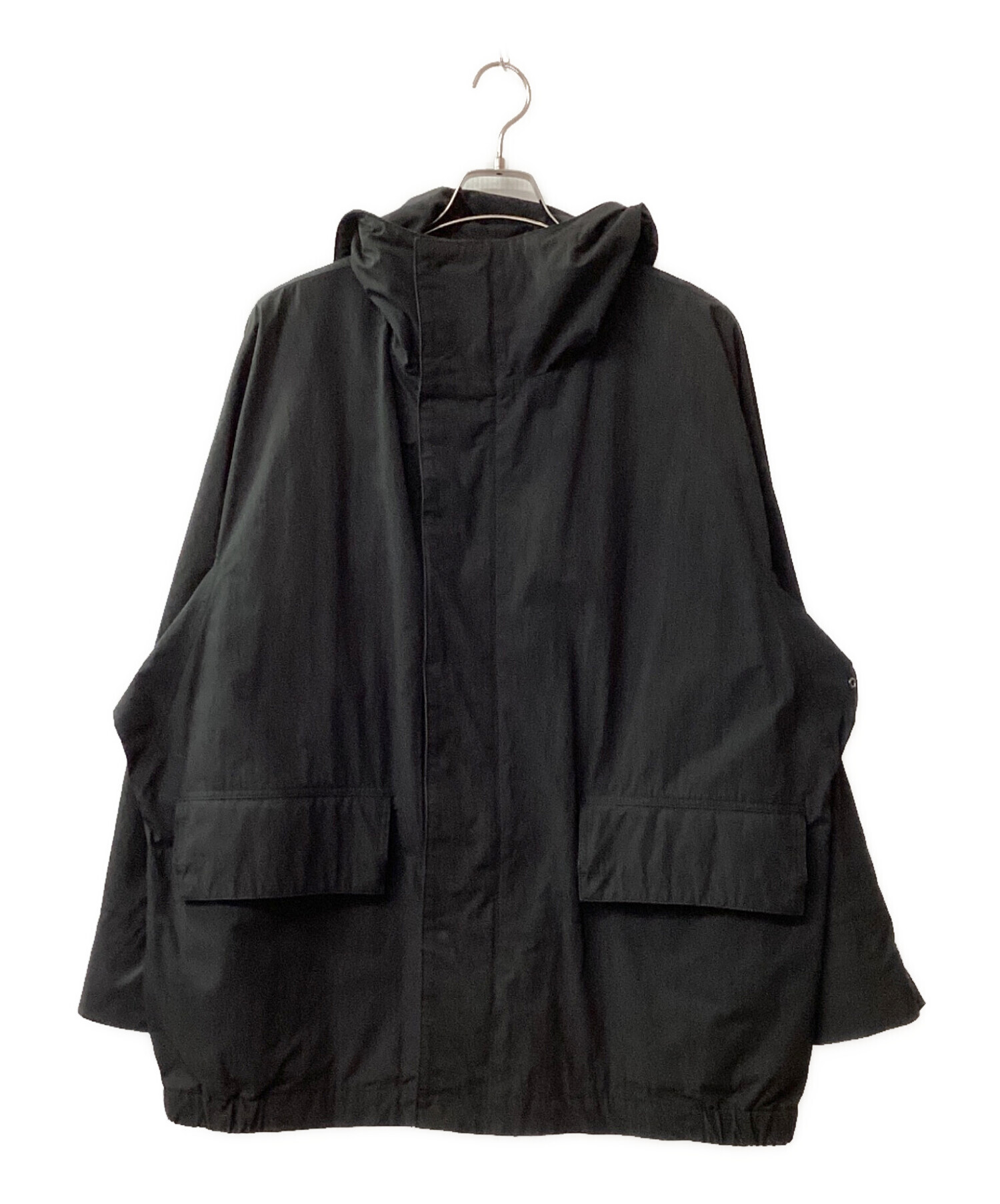 新品未使用品　MHL コットンナイロン　ジャケット　サイズL ブラック 中古・古着通販】MHL (エムエイチエル) COTTON NYLON PLAINWEAVE