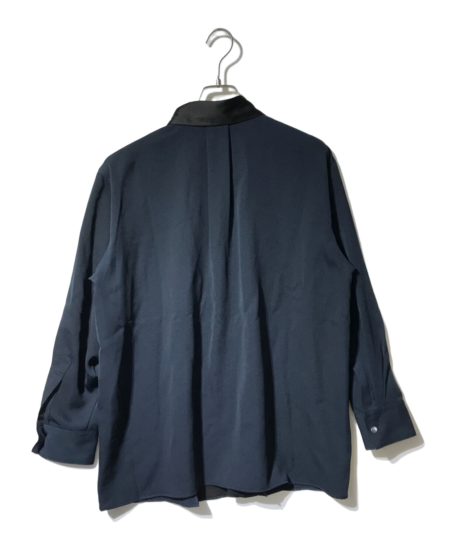 中古・古着通販】RIM.ARK (リムアーク) Pin-tuck dress SH ネイビー 