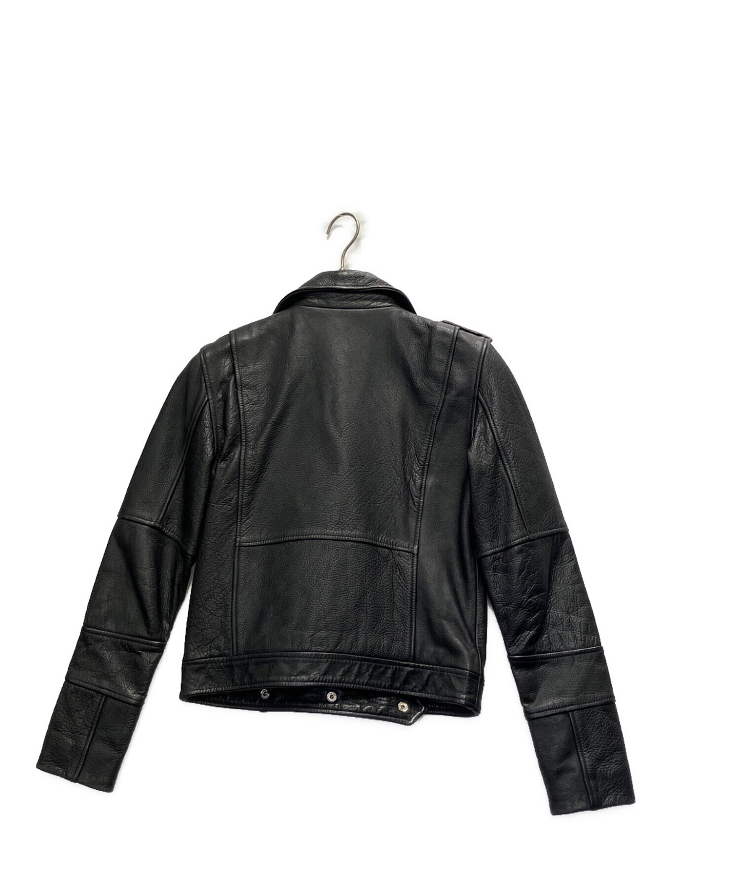 中古・古着通販】hide (ヒデ) レザーライダースジャケット ブラック 