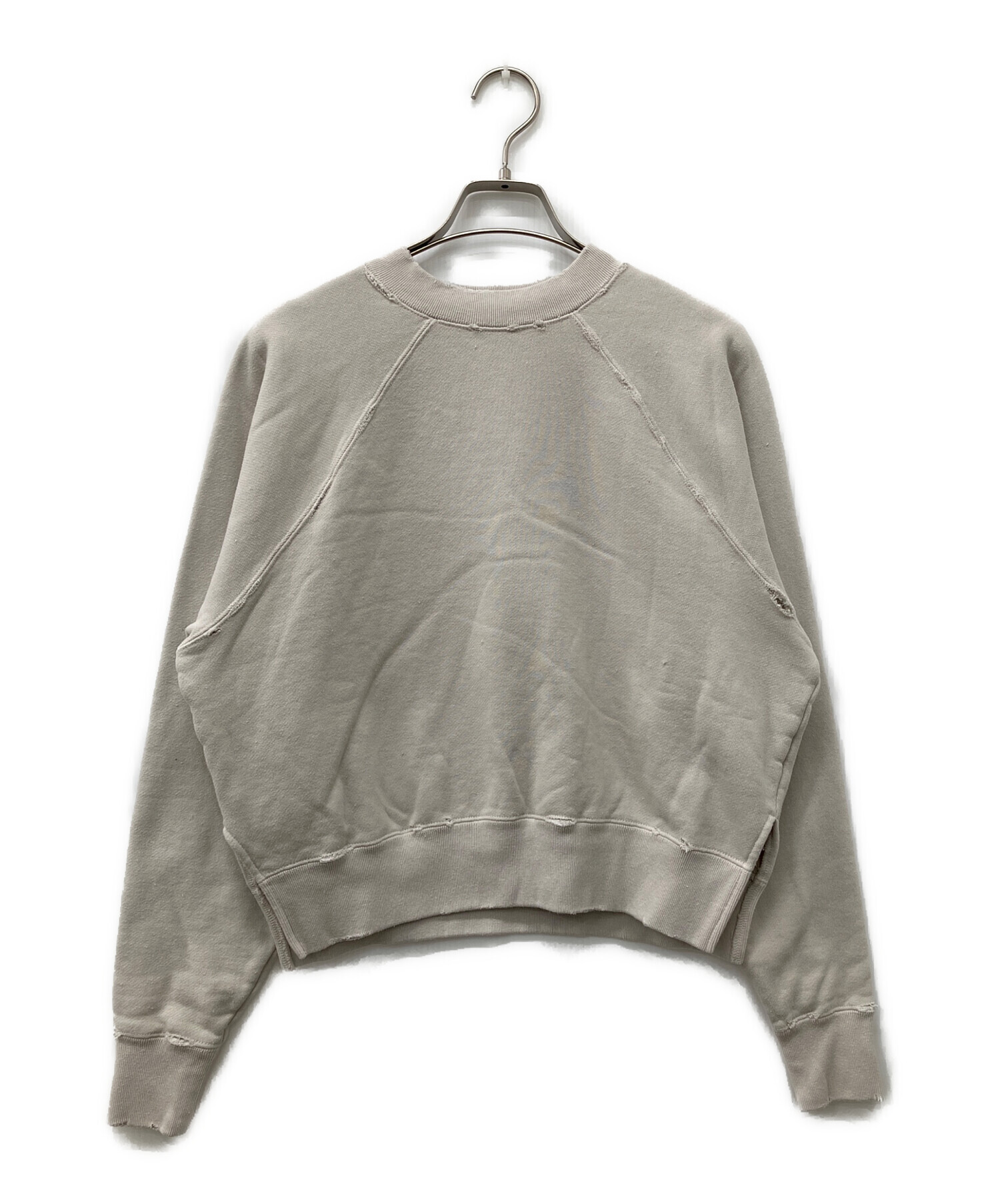 中古・古着通販】LON (ロン) TWO SIDE SWEATSHIRT ベージュ サイズ