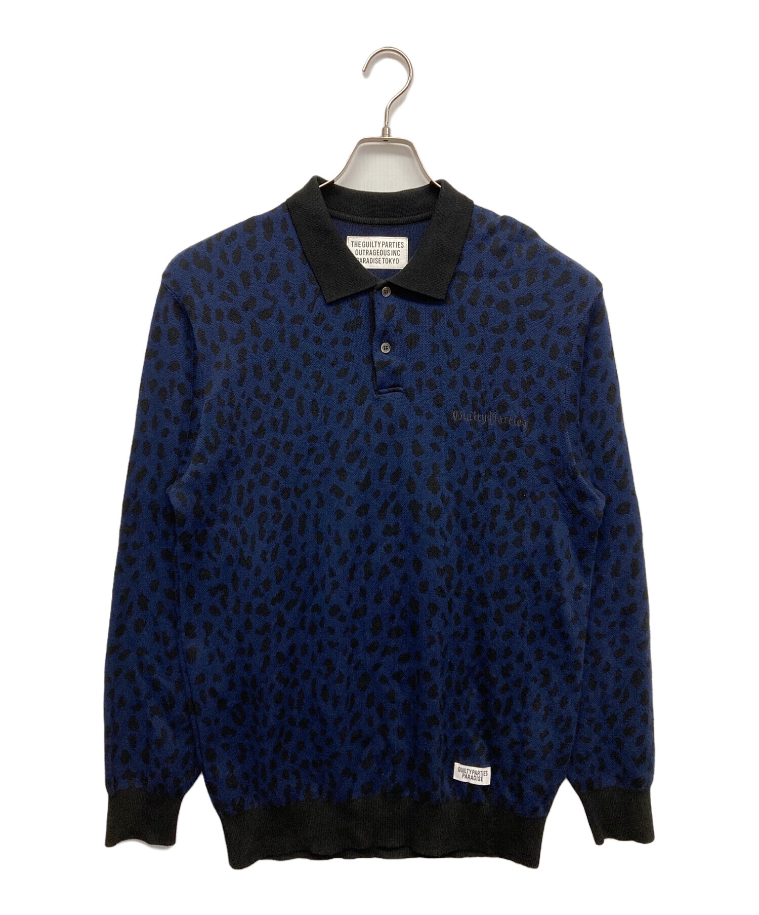 中古・古着通販】WACKO MARIA (ワコマリア) LEOPARD JACQUARD POLO