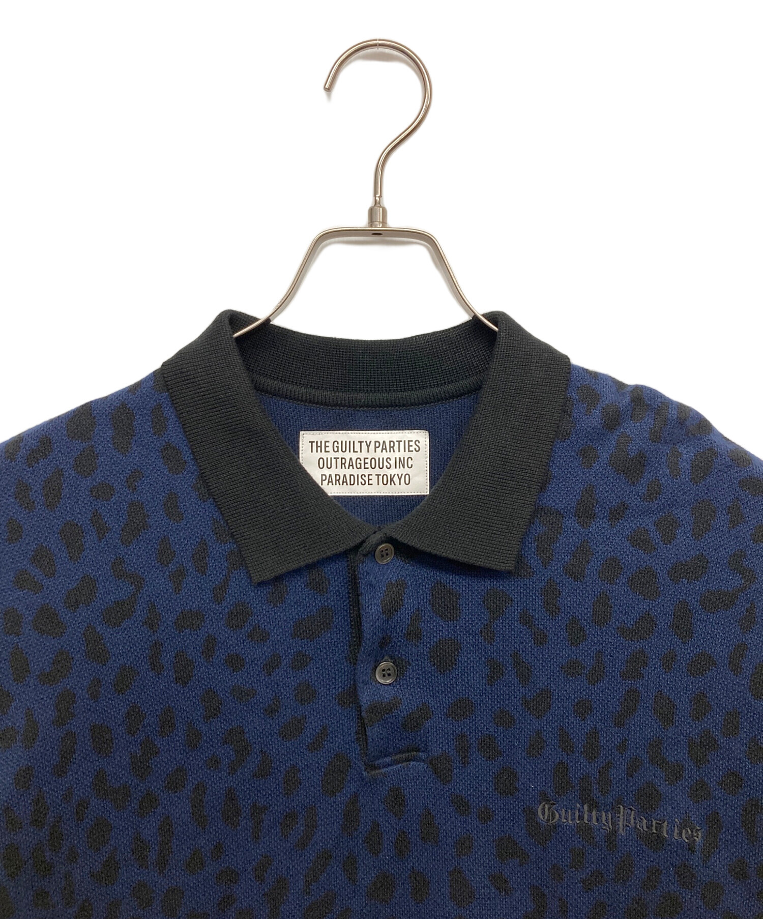 中古・古着通販】WACKO MARIA (ワコマリア) LEOPARD JACQUARD POLO