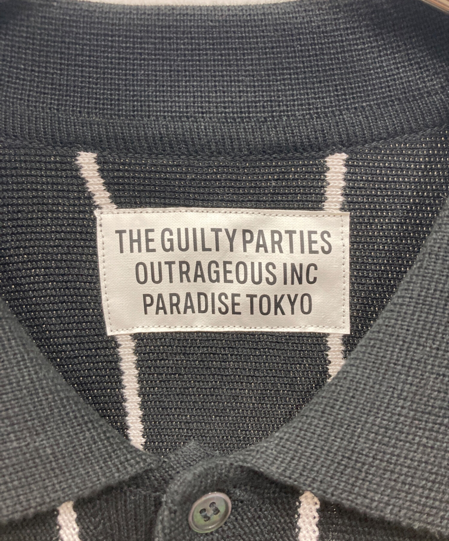 中古・古着通販】WACKO MARIA (ワコマリア) STRIPED KNIT JACQUARD