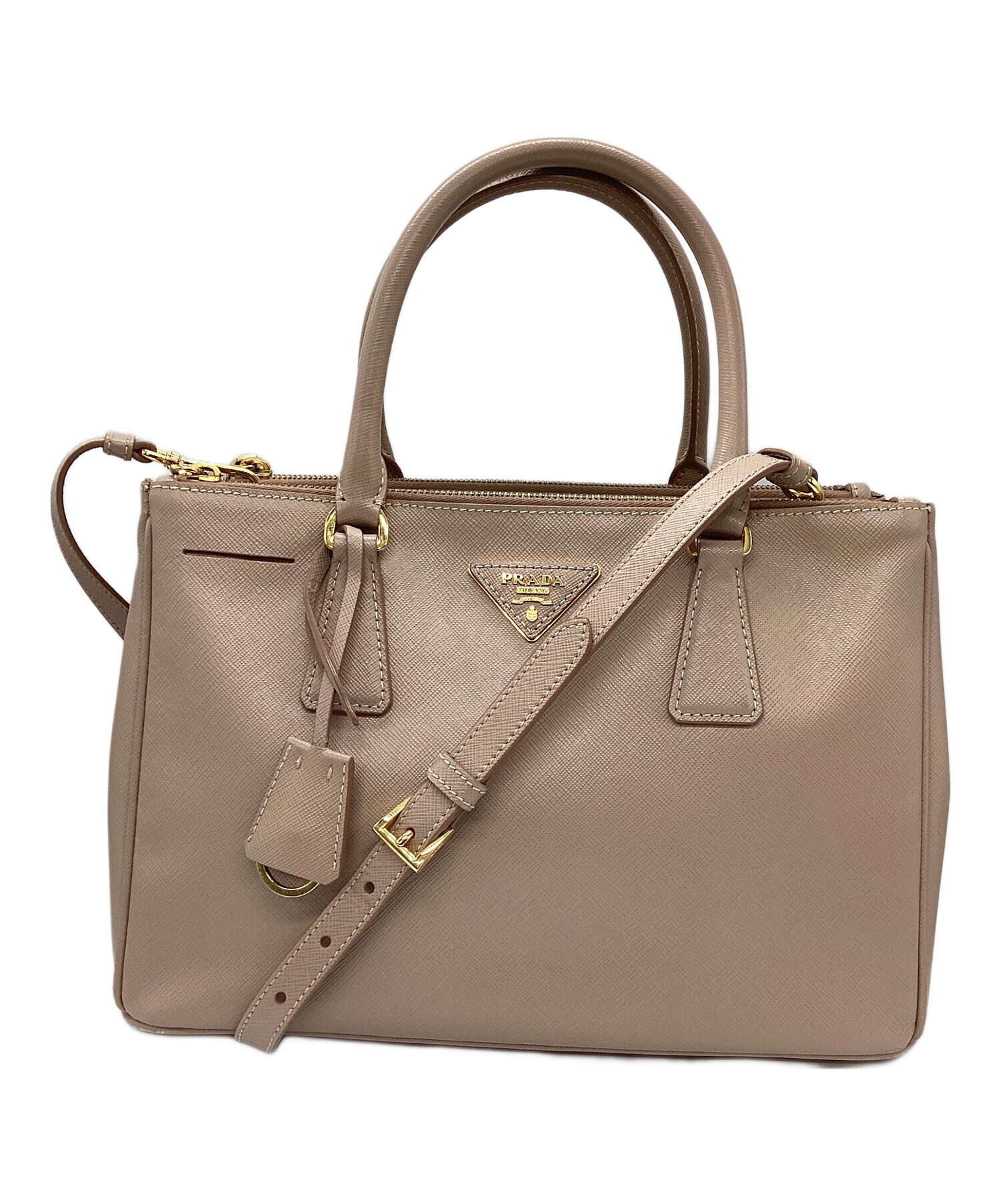 中古・古着通販】PRADA (プラダ) サフィアーノ ガレリア 2WAYレザー 