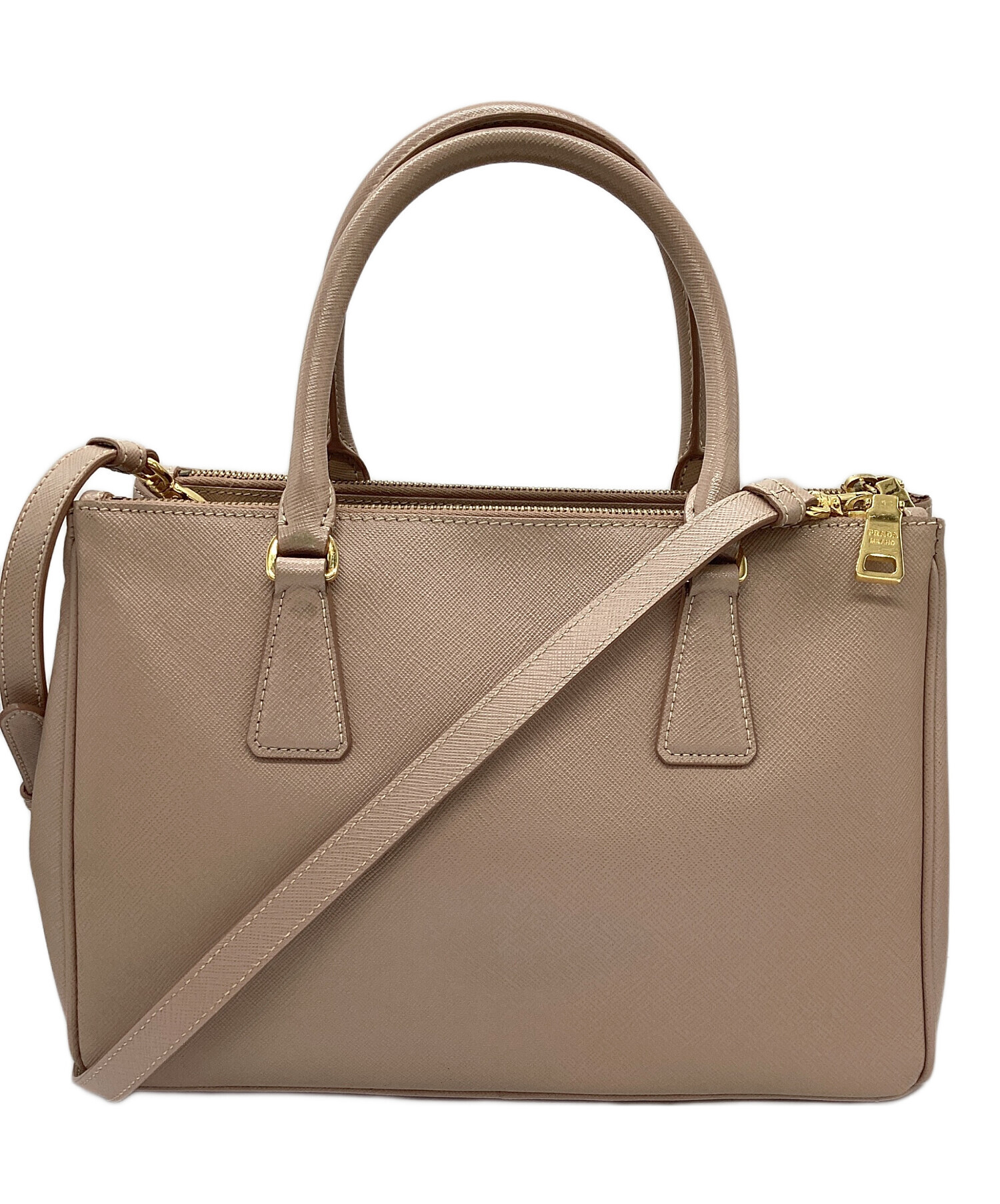 中古・古着通販】PRADA (プラダ) サフィアーノ ガレリア 2WAYレザー 