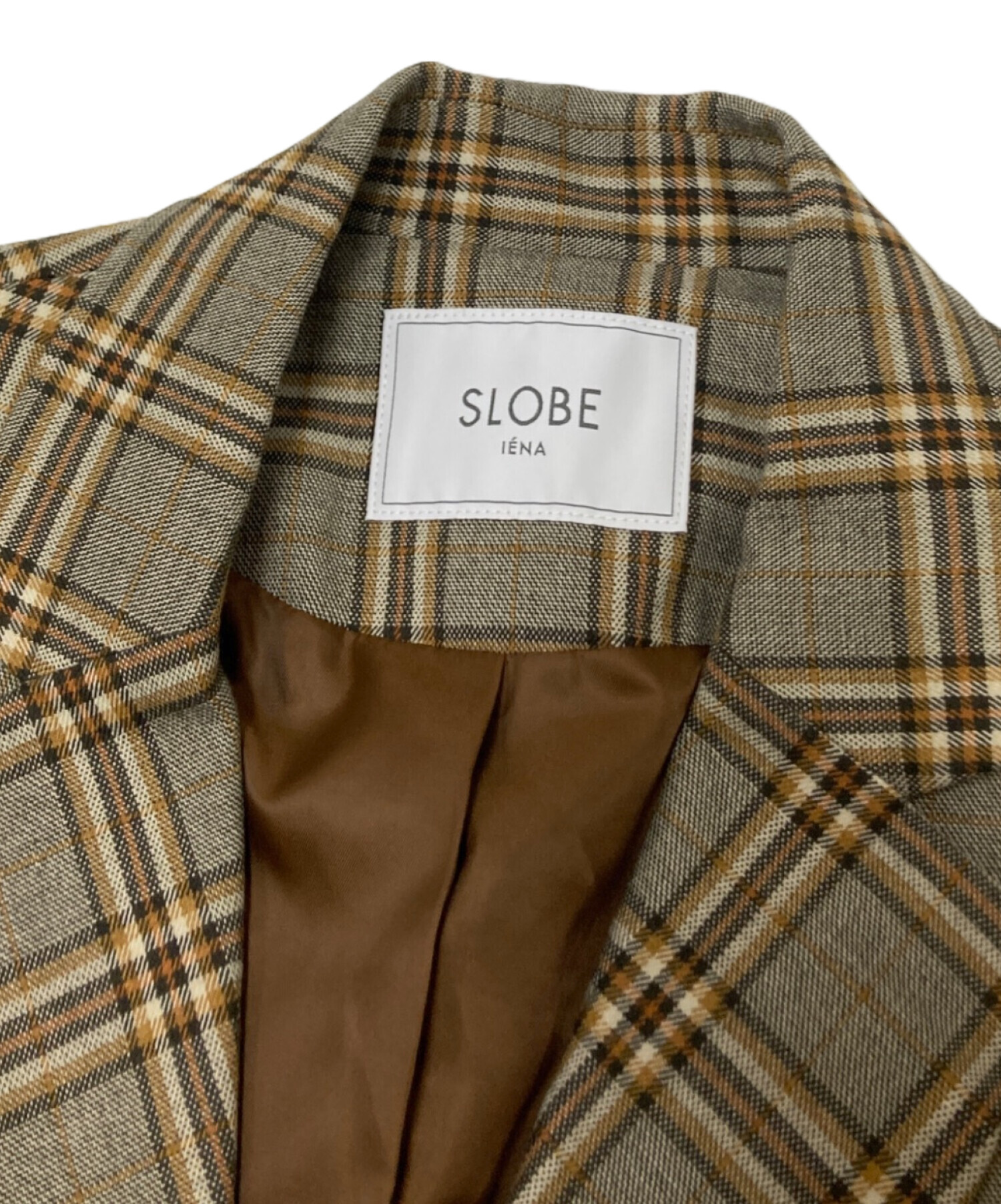 中古・古着通販】SLOBE IENA (スローブ イエナ) チェックブレザー
