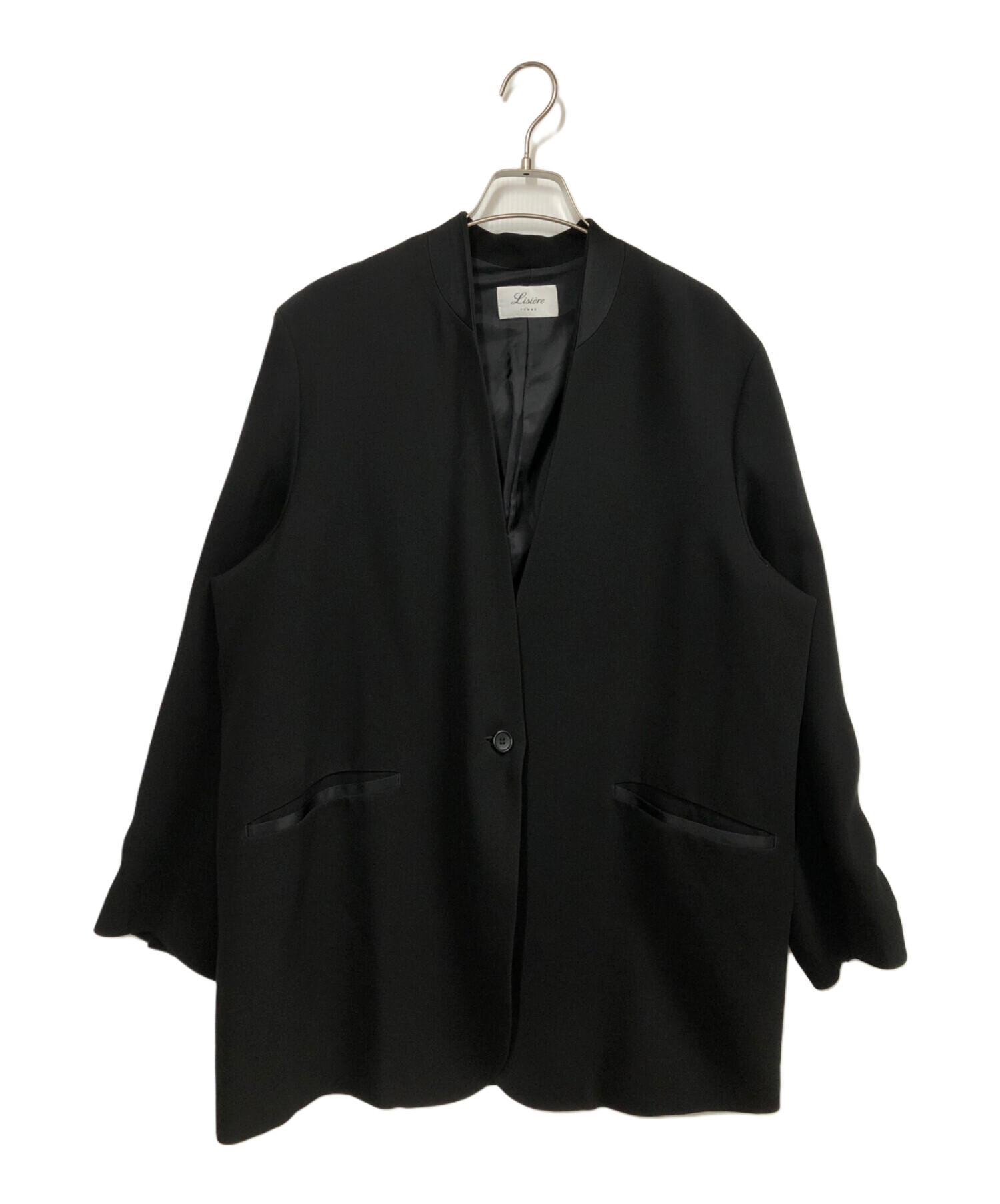 まるこ 】Lisière No Collar Relax Jacket 中古・古着通販】Lisiere
