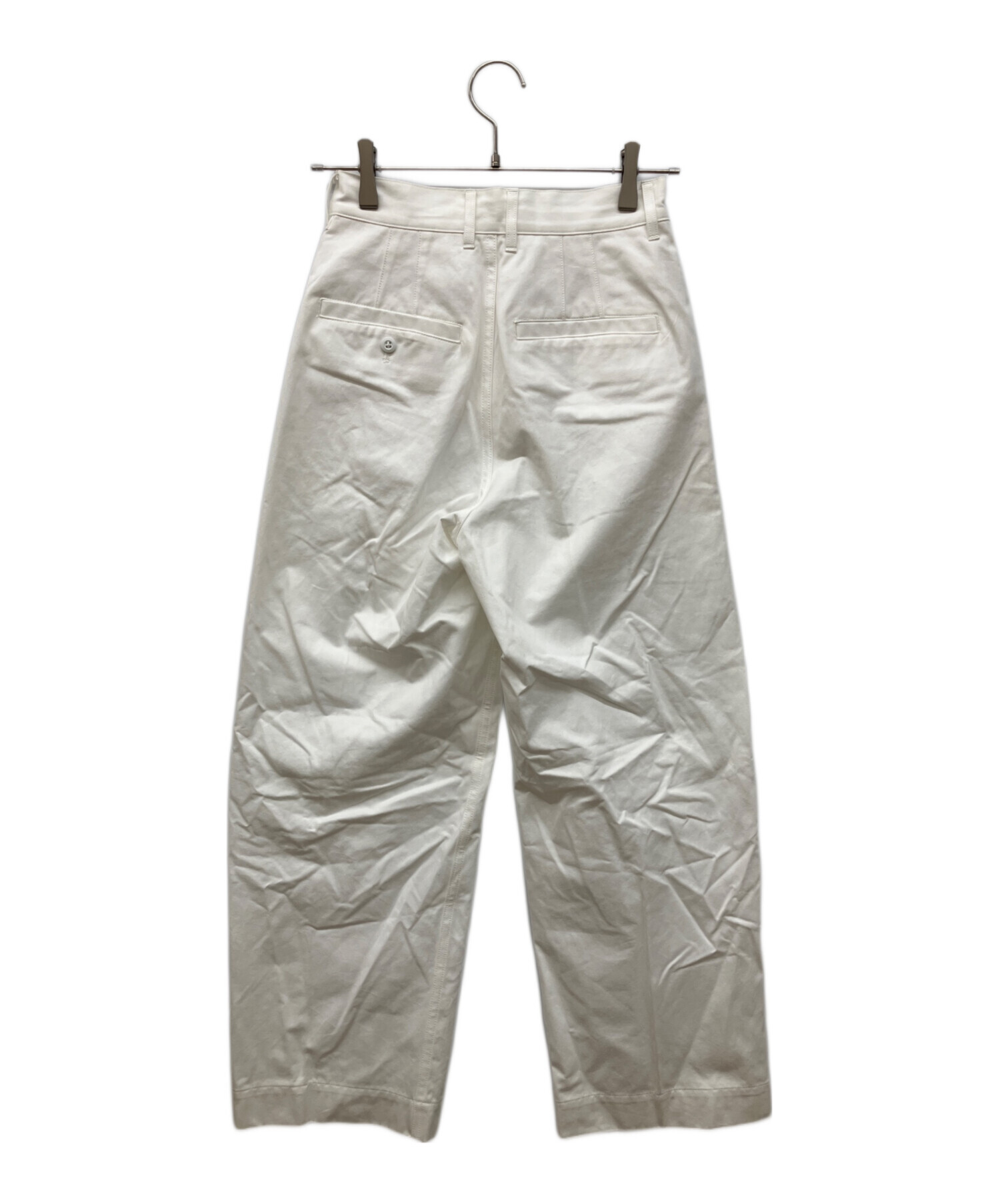 中古・古着通販】LOEFF (ロエフ) コットンツイル2タックパンツ