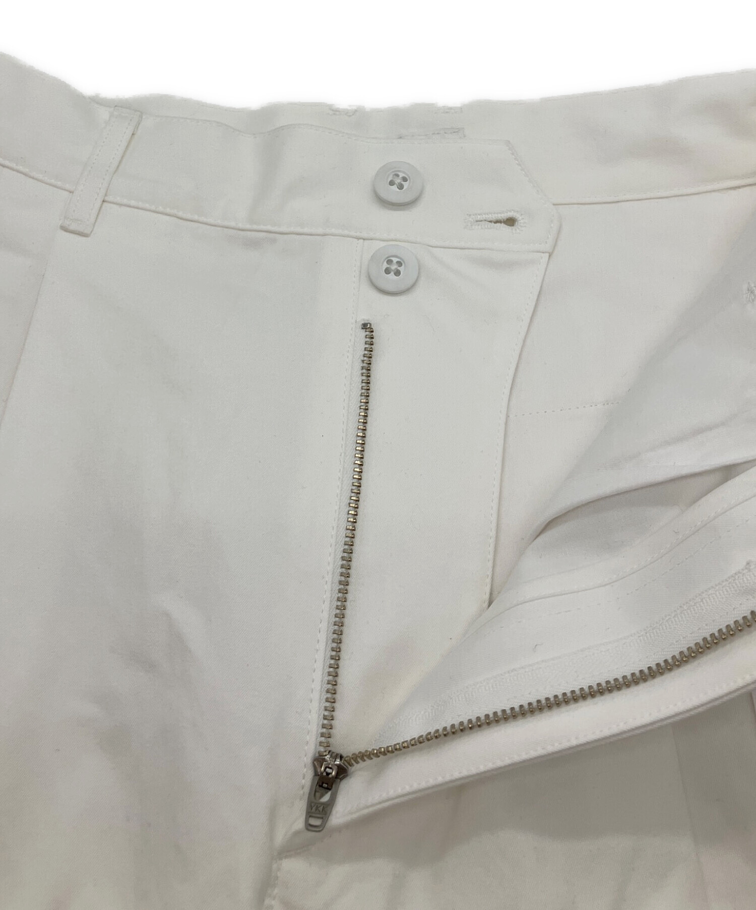 中古・古着通販】LOEFF (ロエフ) コットンツイル2タックパンツ