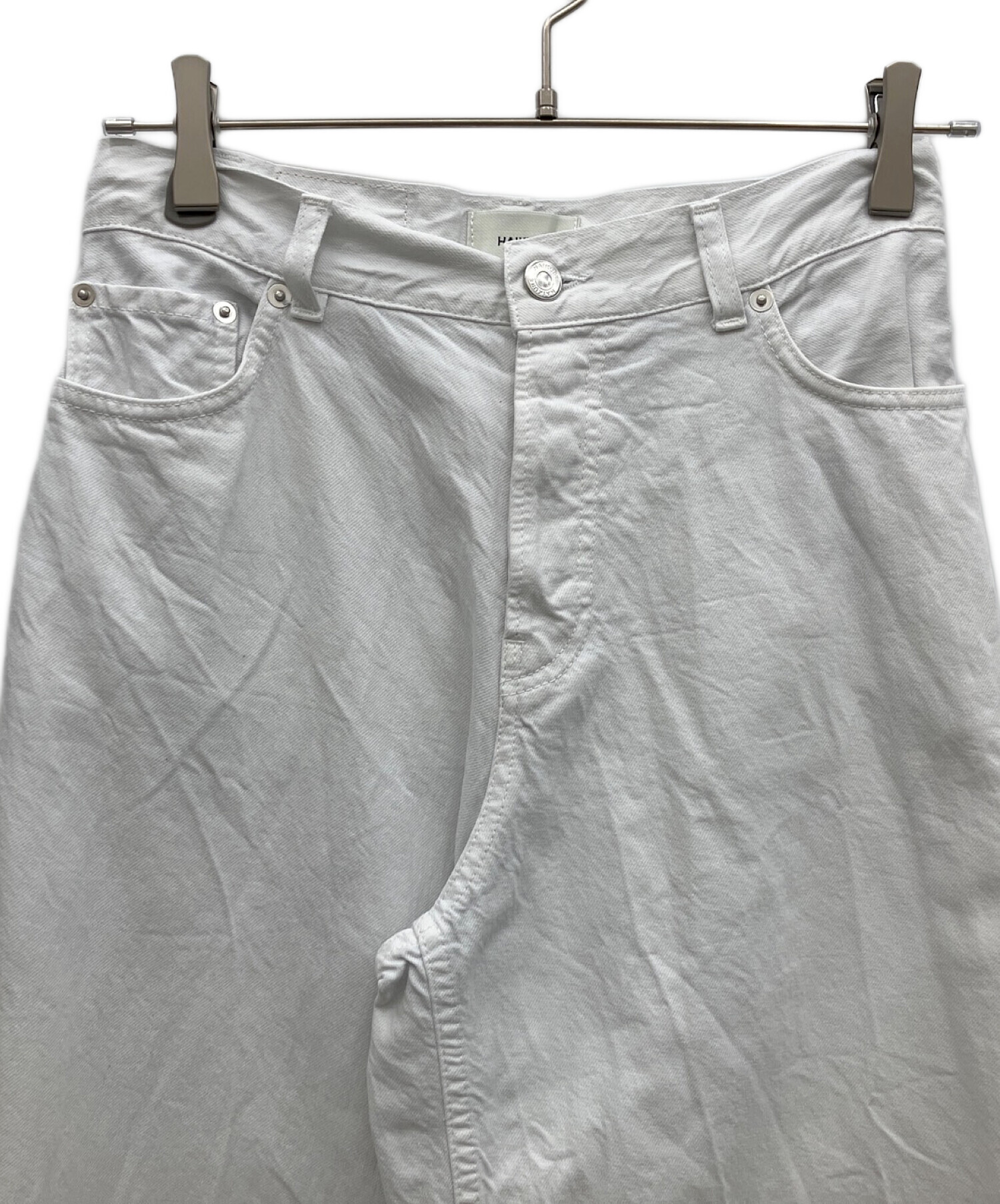 中古・古着通販】haikure (ハイクル) BETHANY White denim ホワイト
