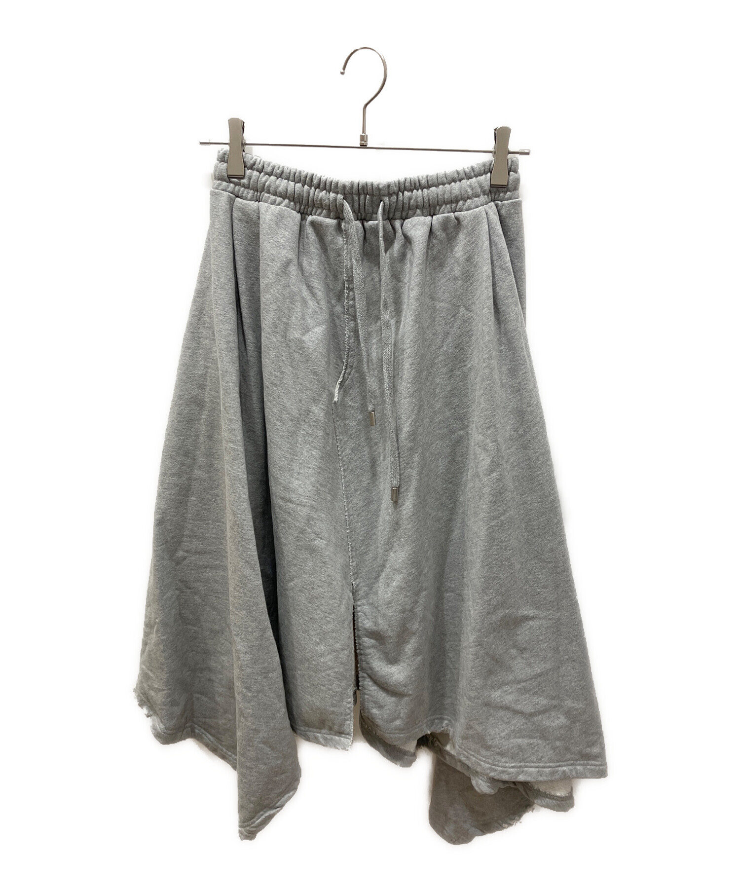 ADERERROR スウェットスカート グレー Mサイズ 中古・古着通販】ADER error (アーダーエラー) Levena skirt