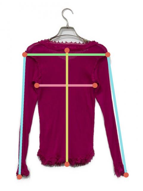 【美品】me イッセイミヤケ カーディガン ドルマンスリーブ パープル PLEATS PLEASE ISSEY MIYAKE - イッセイミヤケ プリーツプリーズ