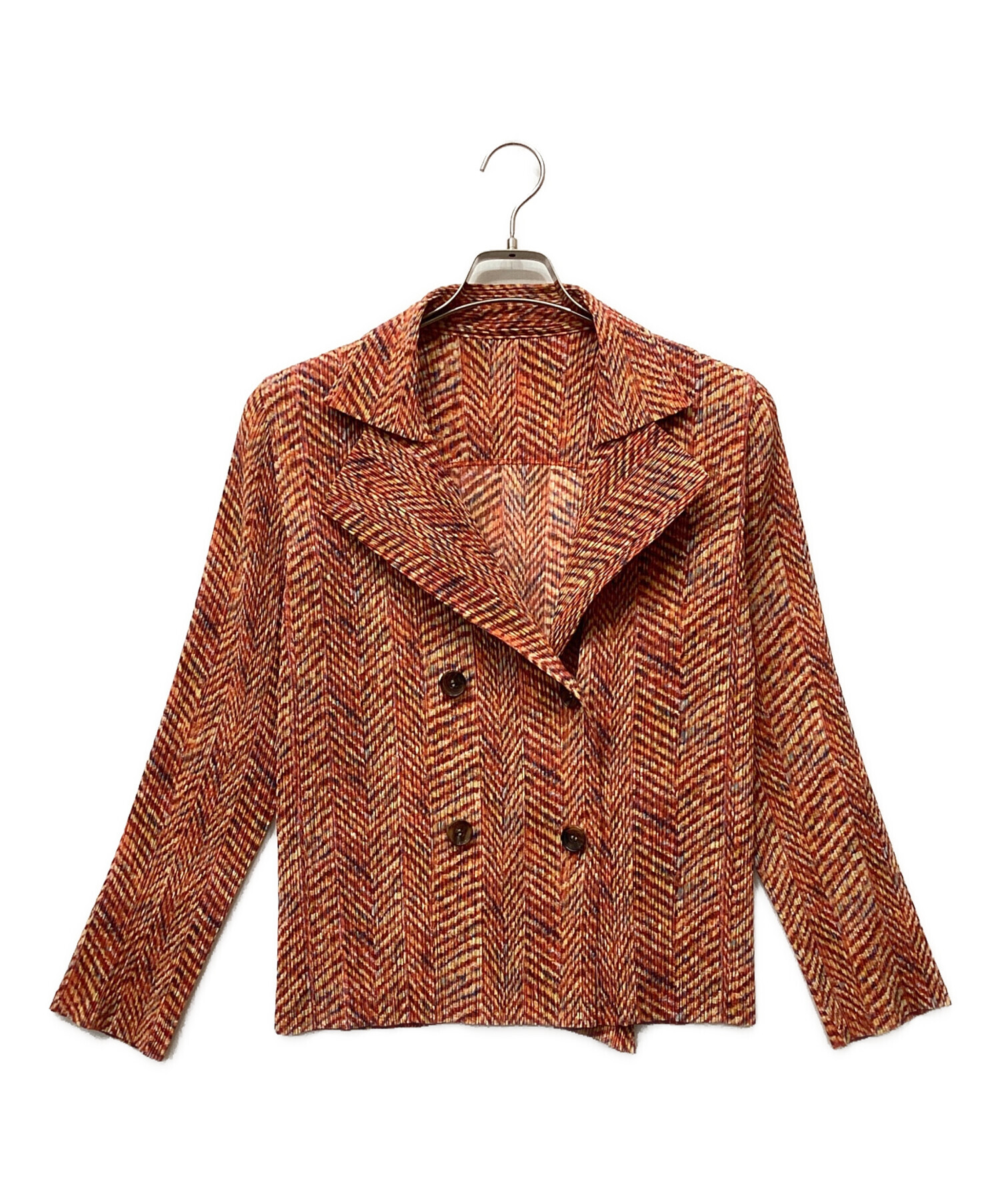 中古・古着通販】ISSEY MIYAKE (イッセイミヤケ) 総柄プリーツ