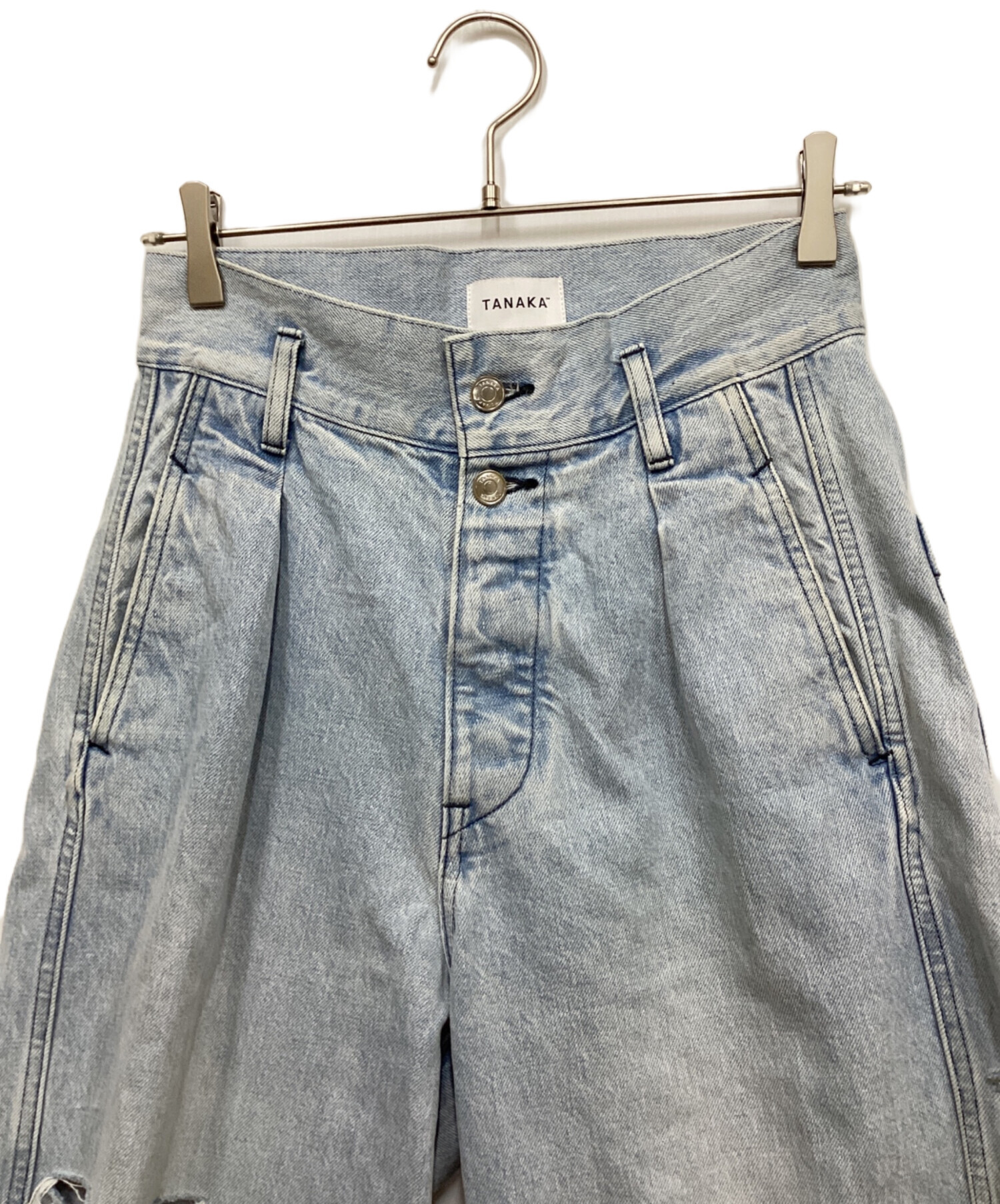 中古・古着通販】TANAKA (タナカ) THE WIDE JEAN TROUSERS/ザワイド 