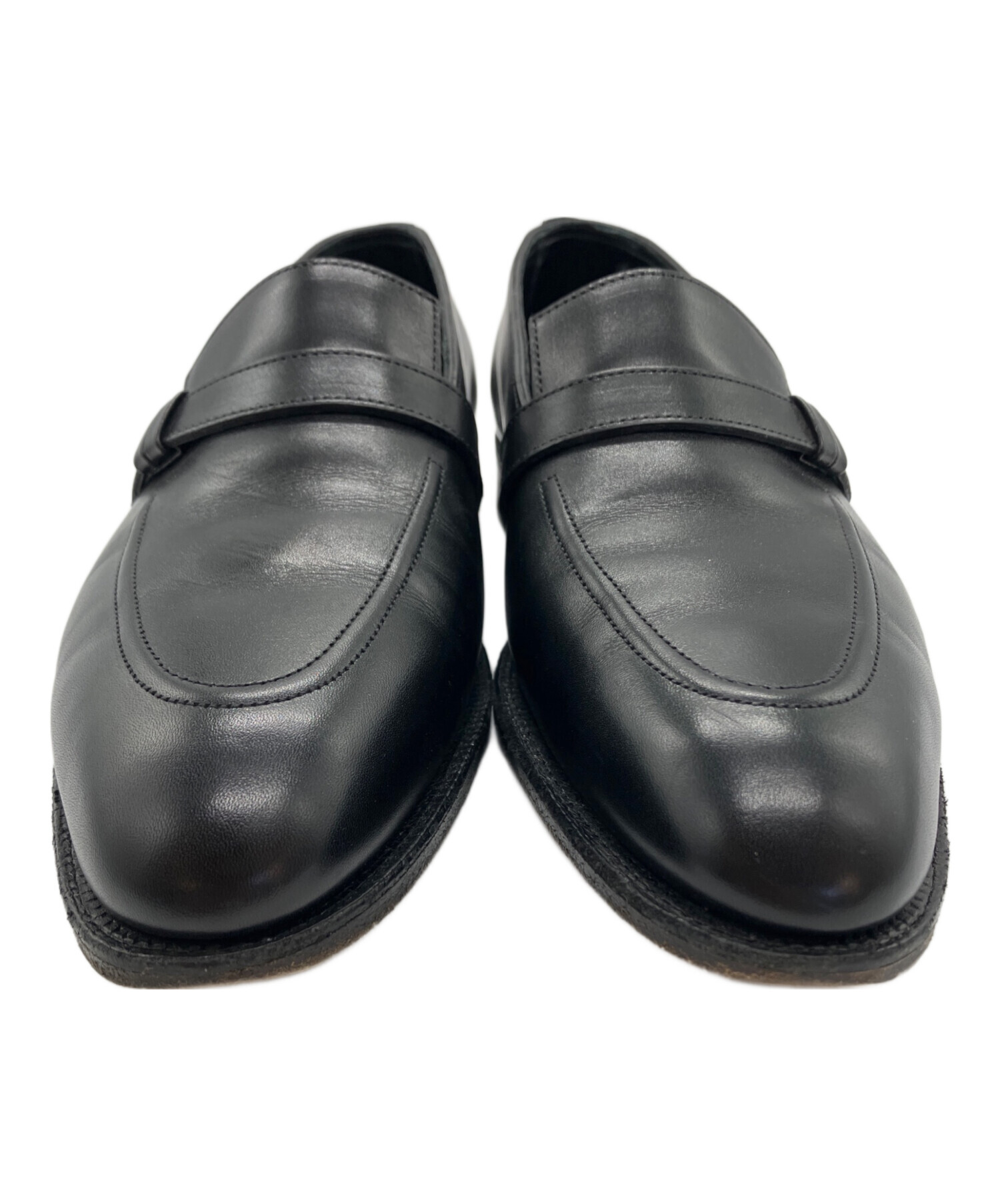 JOHN LOBB レザーシューズ ローファー メンズ【中古】 中古・古着通販】JOHN LOBB (ジョンロブ) ストラップローファー