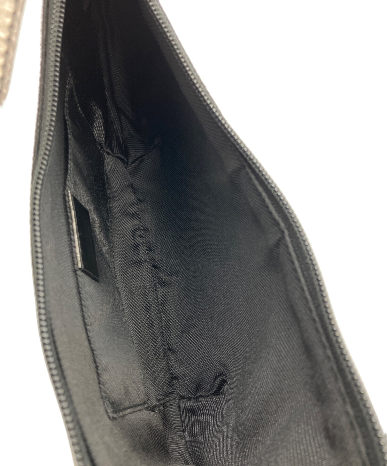 中古・古着通販】GUCCI (グッチ) アクセサリーポーチ ブラック 