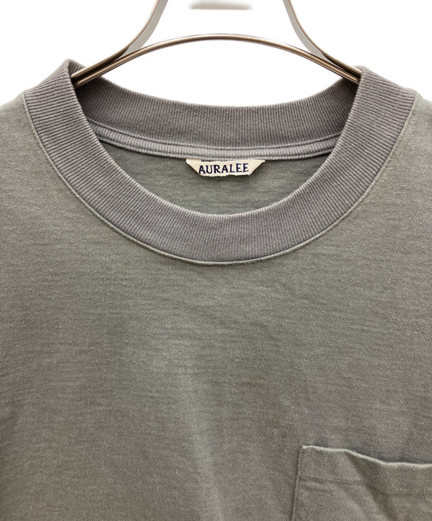 中古・古着通販】AURALEE (オーラリー) HEAVY WEIGHT TEE オリーブ 