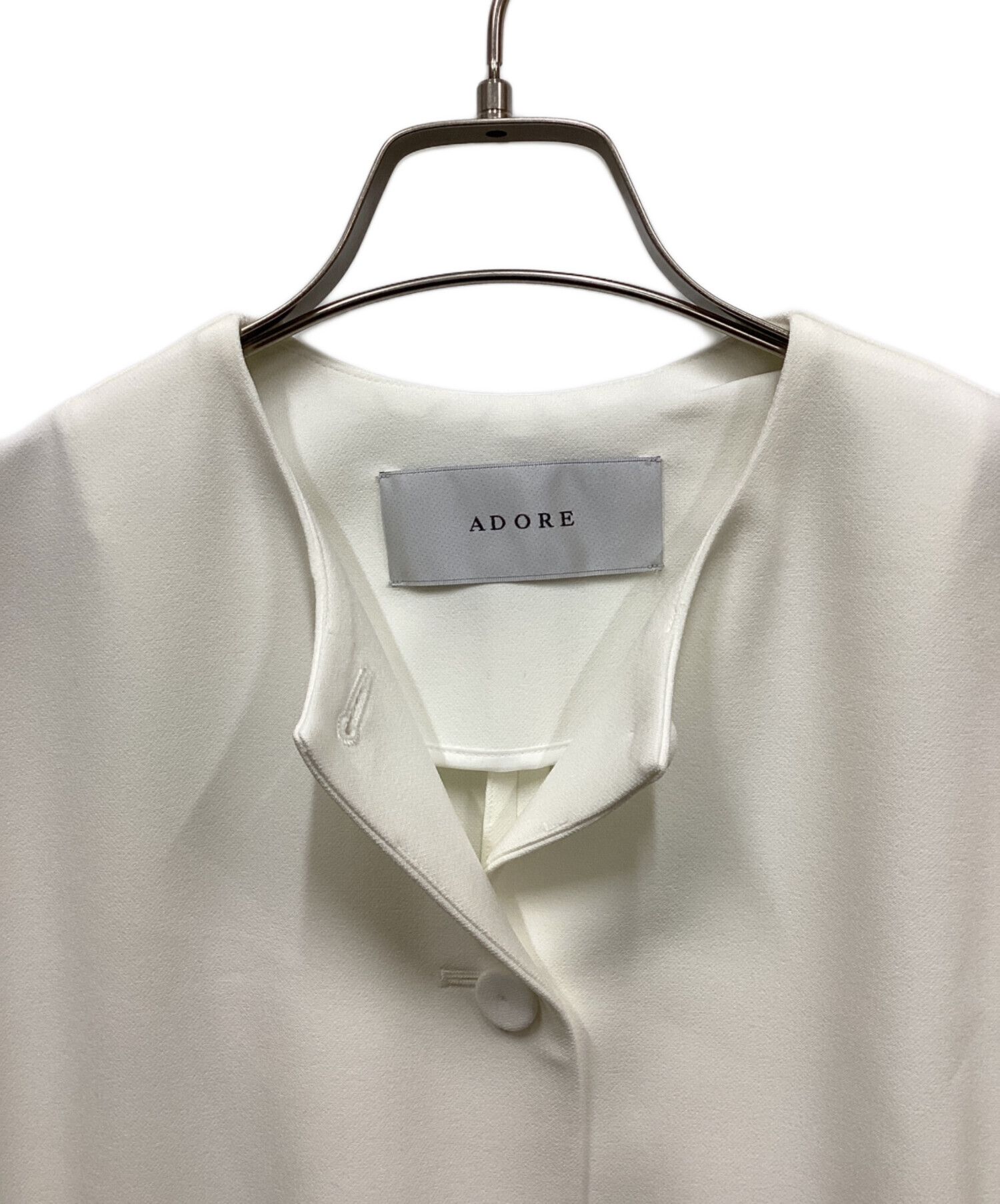 中古・古着通販】ADORE (アドーア) 2WAY ダブルクロスジャケット