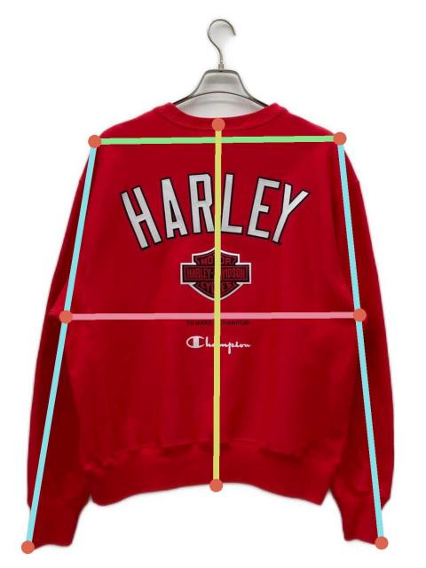 中古・古着通販】HARLEY-DAVIDSON (ハーレーダビッドソン) Champion