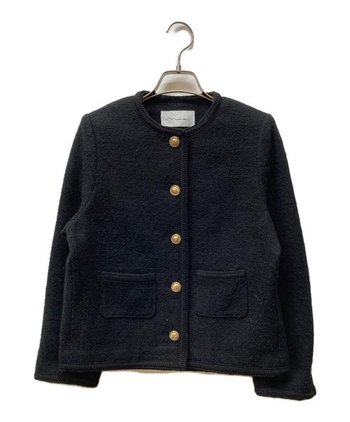 中古・古着通販】na.e (ナエ) The Tweed Jacket ブラック サイズ