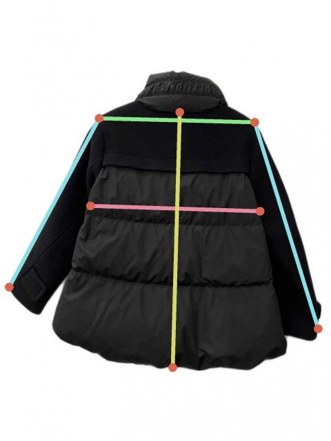 ANAYI ❤︎ ウール切り替えダウンショートコート ウール切り替えダウンショートコート | ANAYI/アナイ | 三越伊勢丹