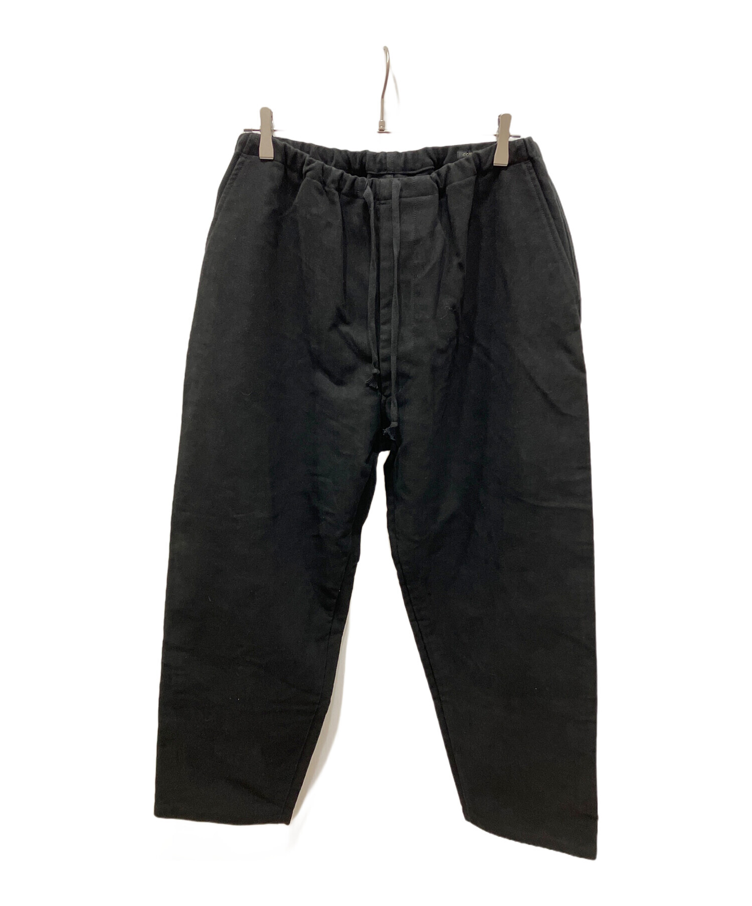 コモリ ブラック モールスキン ペインターパンツ COMOLI / コモリ | モールスキン ペインターパンツ - Black | 通販