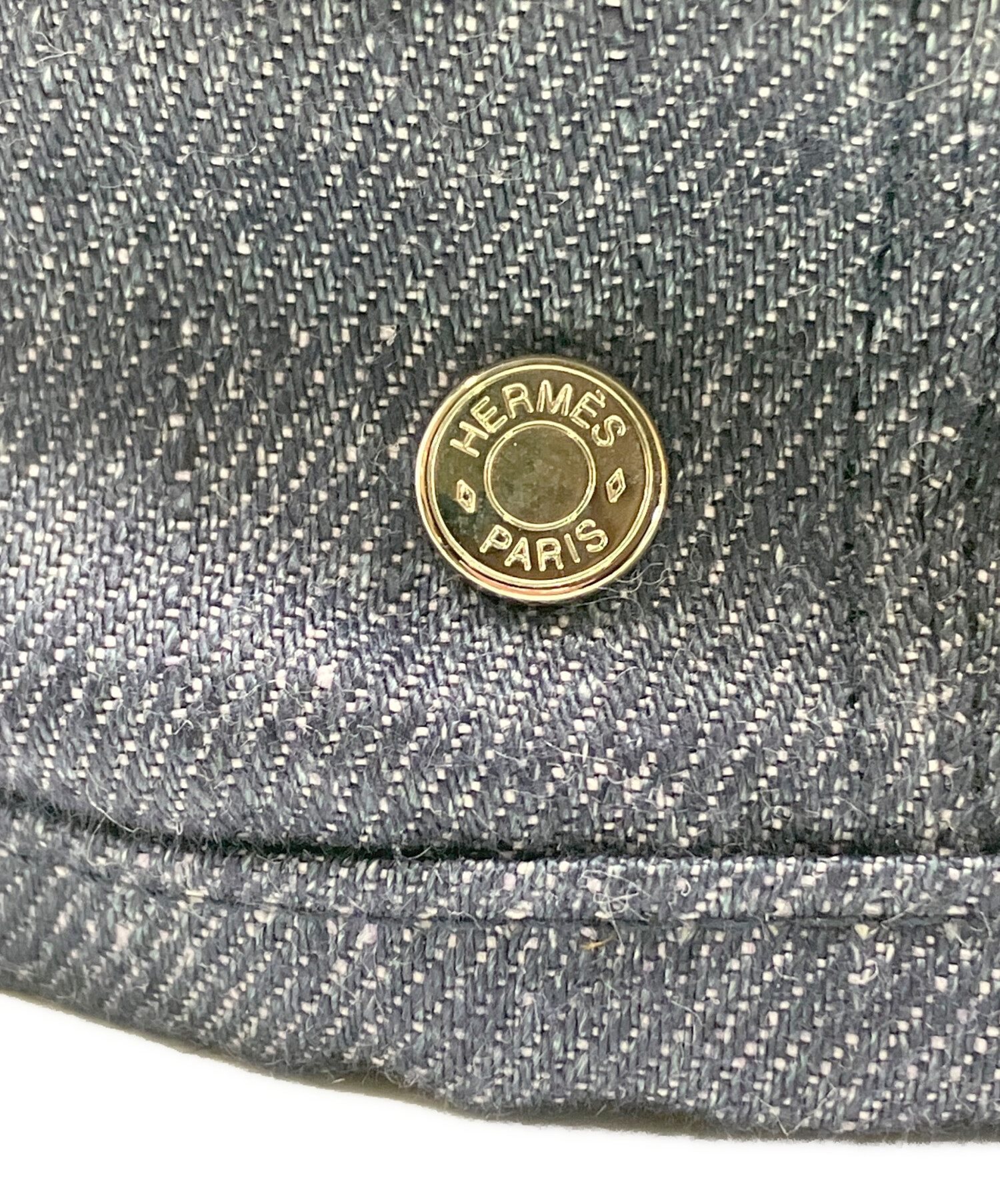 【ドリーム池田店】エルメス　ベレー帽　サイズ:58【00015】 中古・古着通販】HERMES (エルメス) ガブリエル セリエ クルー ド セル