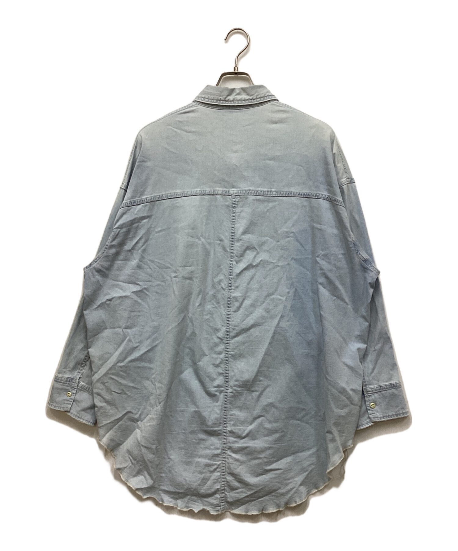 Spick スピックアンドスパン デニムルーズシャツ