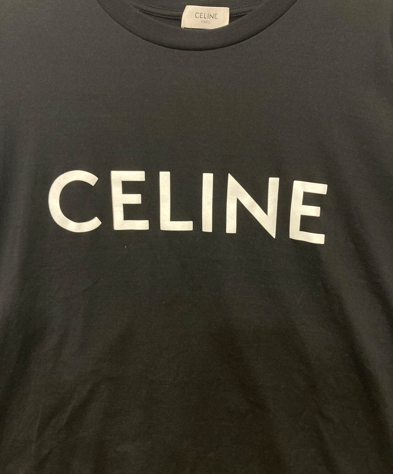 中古・古着通販】CELINE (セリーヌ) ルーズTシャツ ブラック サイズ:M