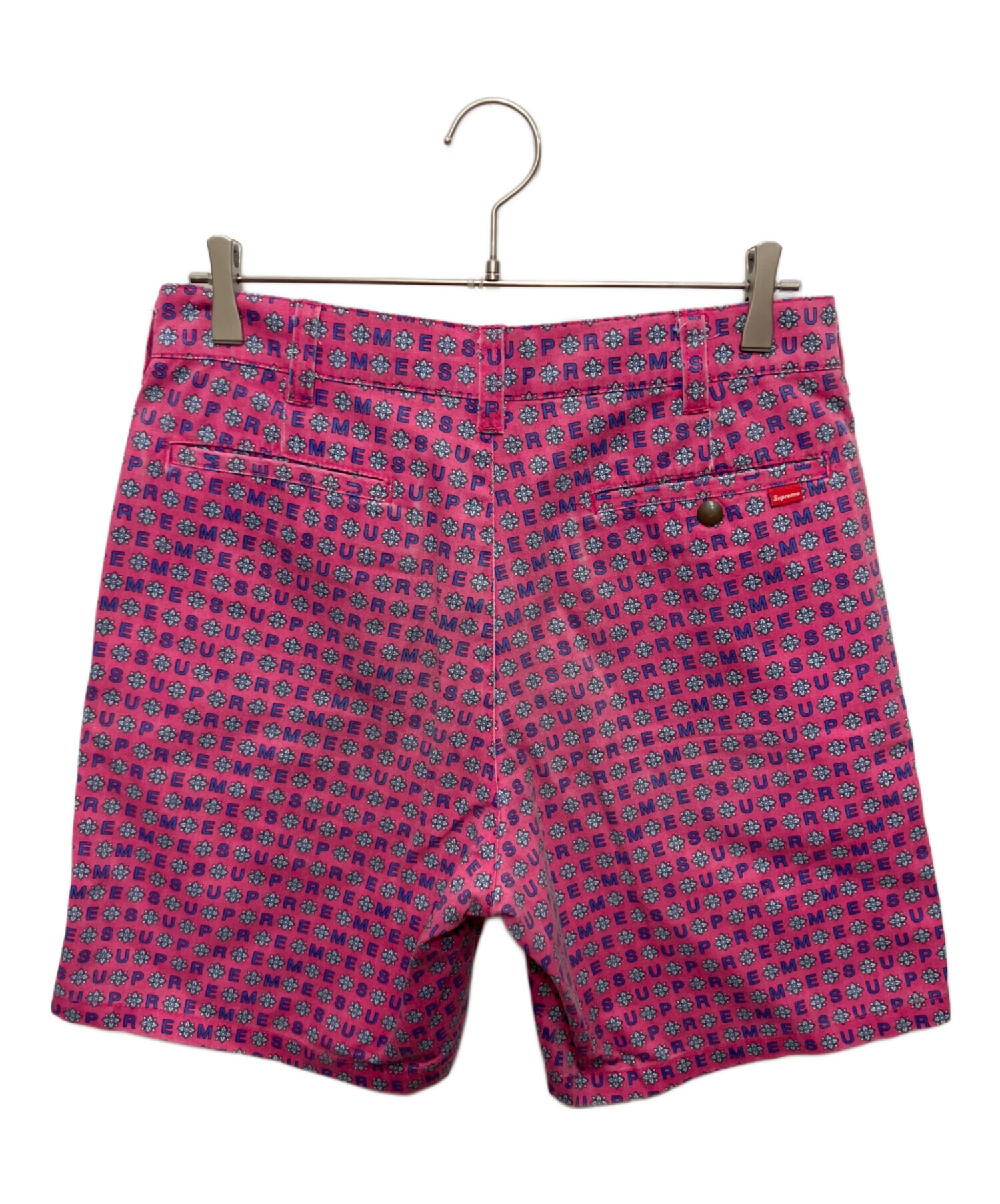 中古・古着通販】SUPREME (シュプリーム) WORK SHORT ピンク サイズ