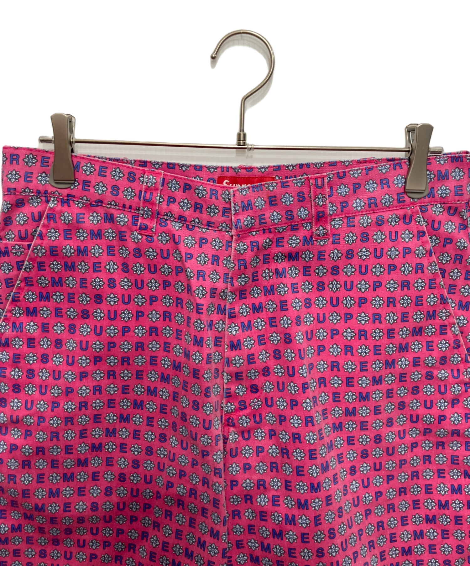 中古・古着通販】SUPREME (シュプリーム) WORK SHORT ピンク サイズ