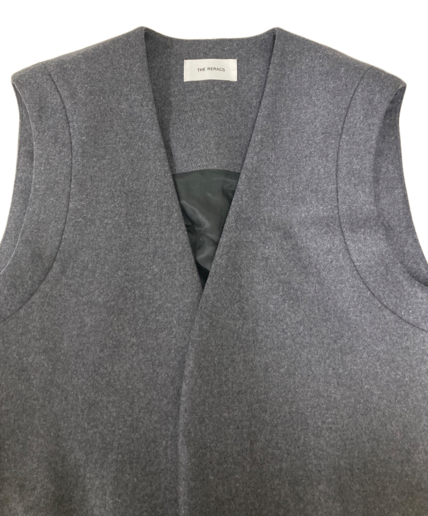 中古・古着通販】THE RERACS (ザ リラクス) ウールロングジレ