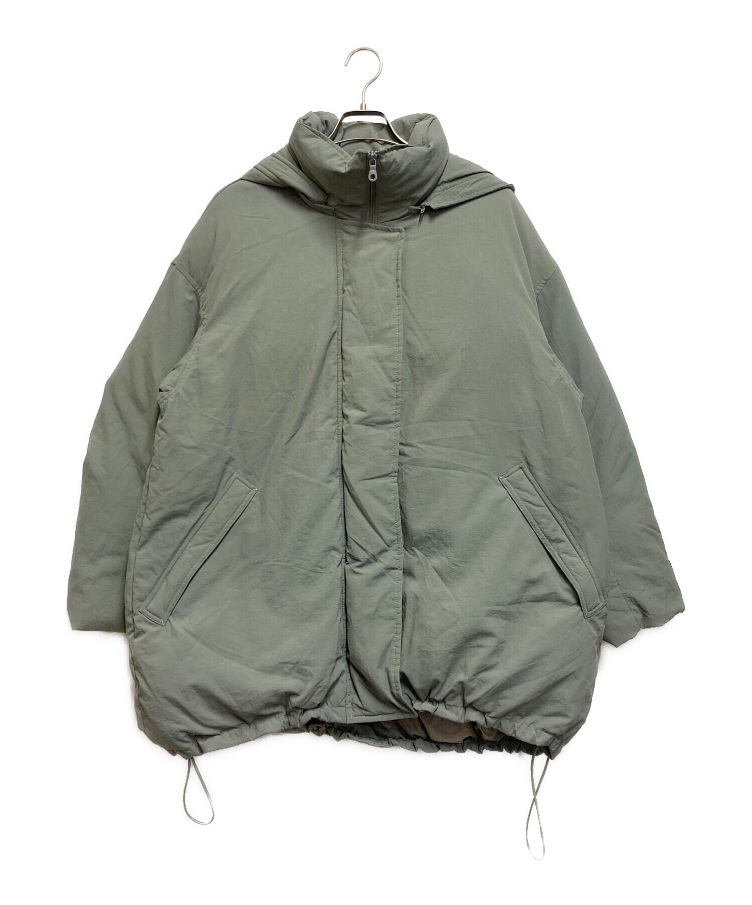 中古・古着通販】RONEL (ロネル) ミリタリーダウンジャケット グリーン