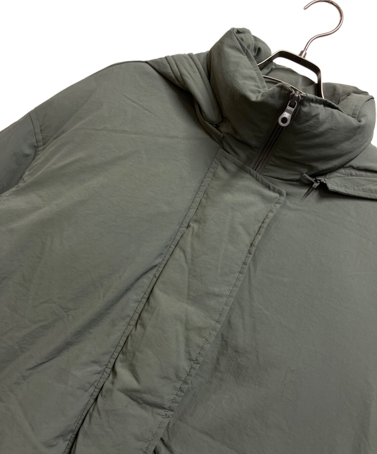 中古・古着通販】RONEL (ロネル) ミリタリーダウンジャケット グリーン