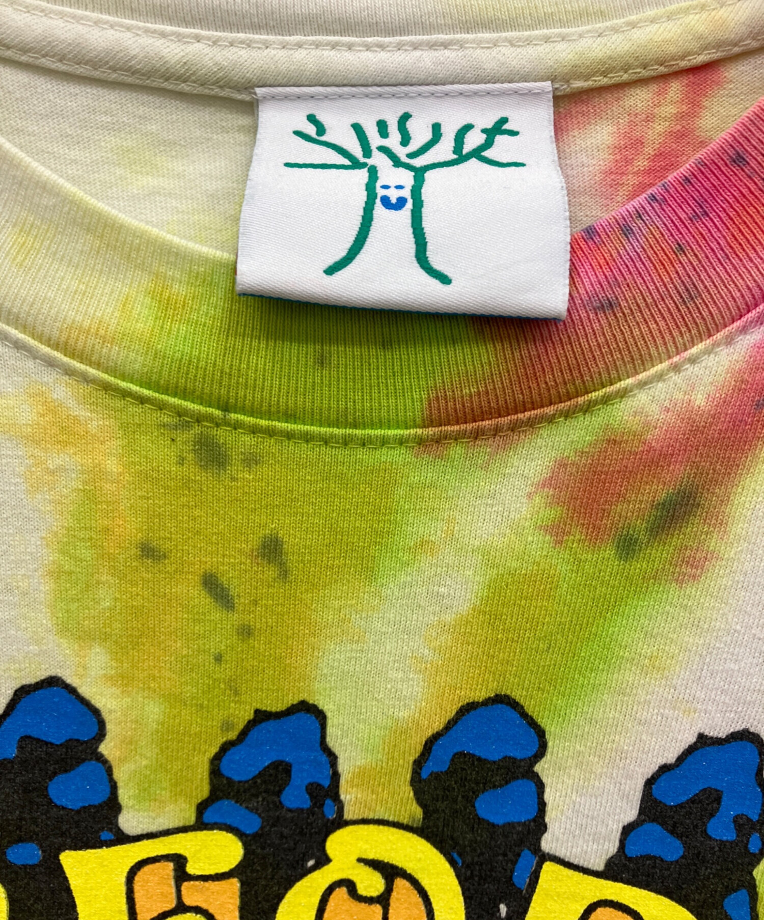 レア 100 gecs Online Ceramics Tシャツ イエロー 袋付 中古・古着通販】Online Ceramics (オンライン セラミックス) プリント