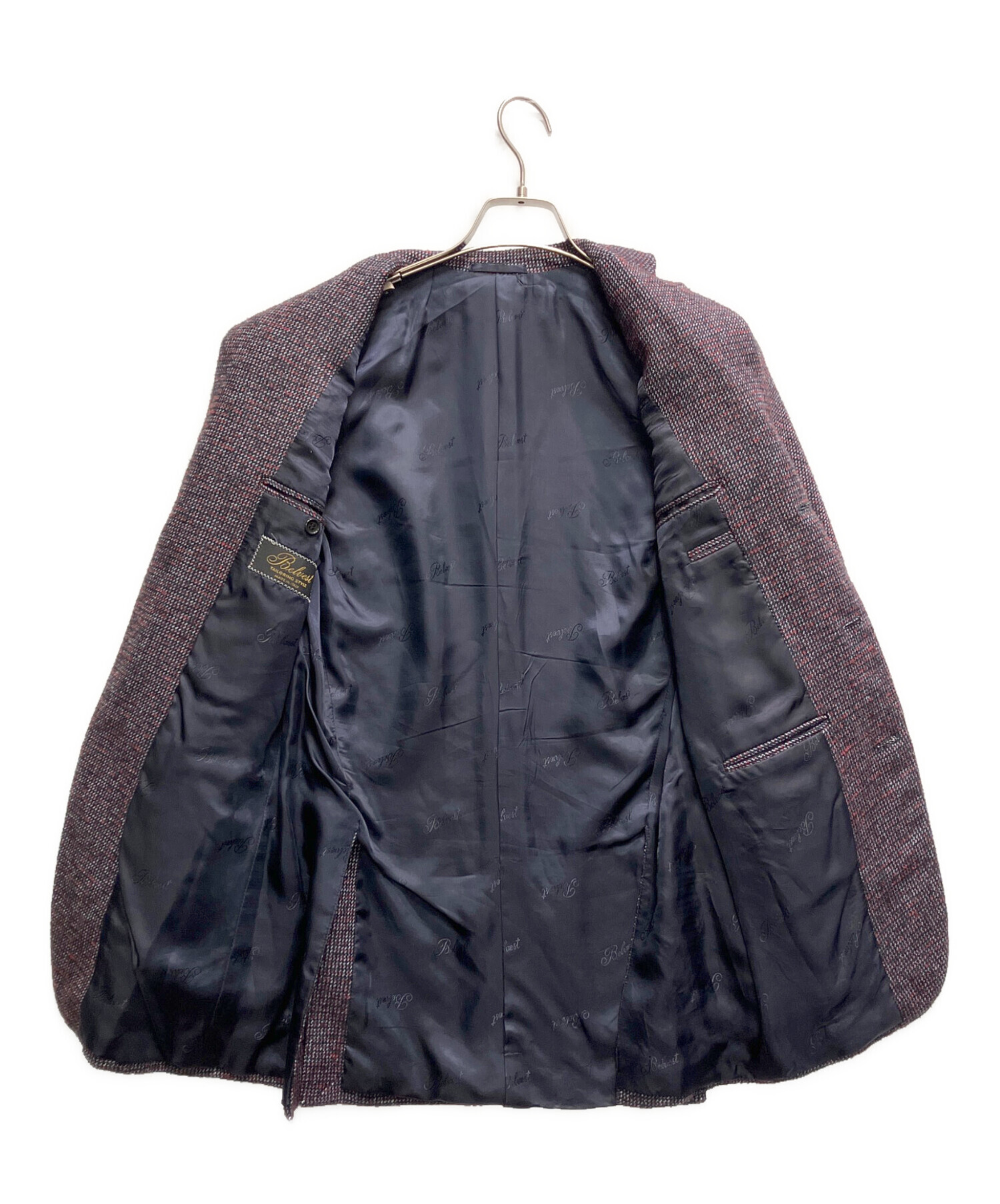 中古・古着通販】Belvest (ベルヴェスト) 段返り3Bテーラード