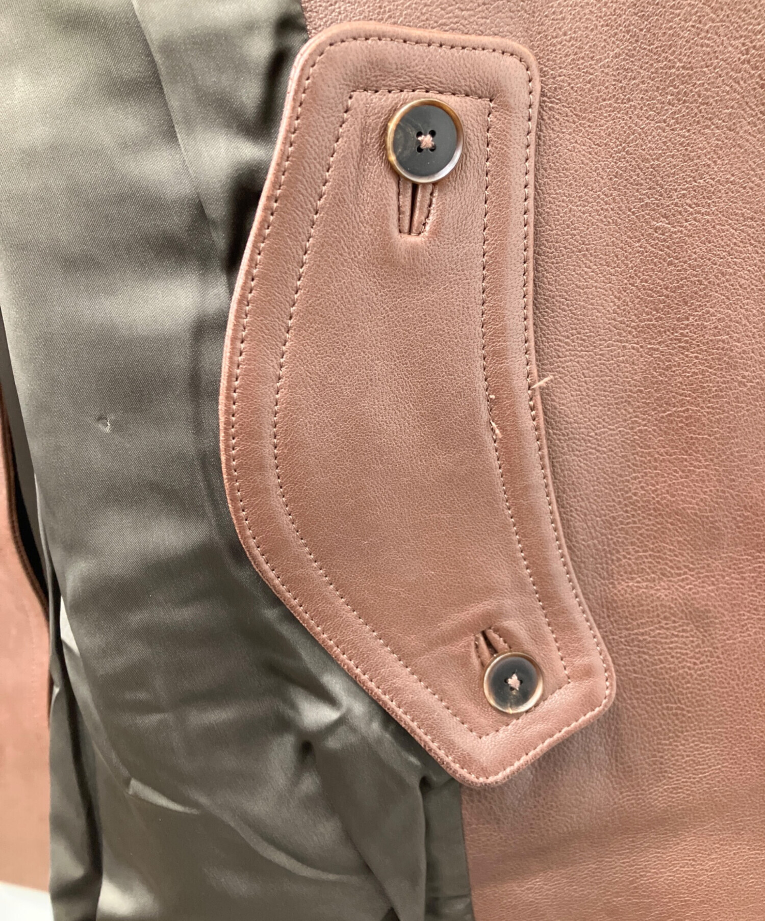 中古・古着通販】AURALEE (オーラリー) HEAVY LAMB LEATHER COAT