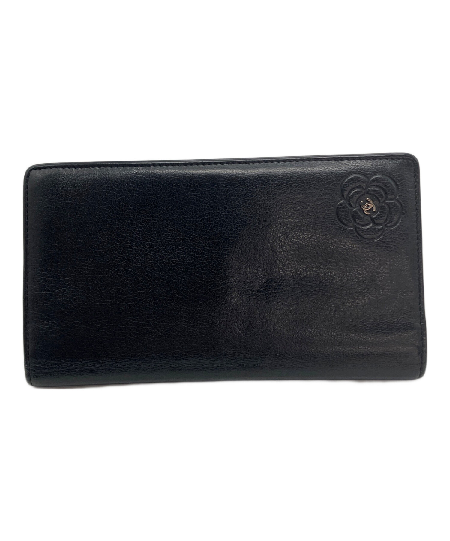 中古・古着通販】CHANEL (シャネル) 長財布 ブラック｜ブランド・古着