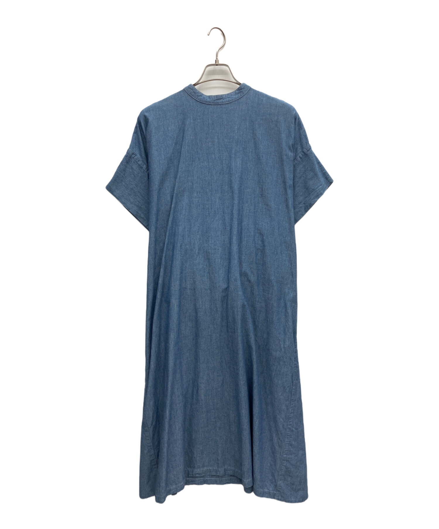 HYKE CHAMBRAY DRESS サイズ１　未使用品　最終値下げ 中古・古着通販】HYKE (ハイク) CHAMBRAY SUMMER DRESS ブルー サイズ