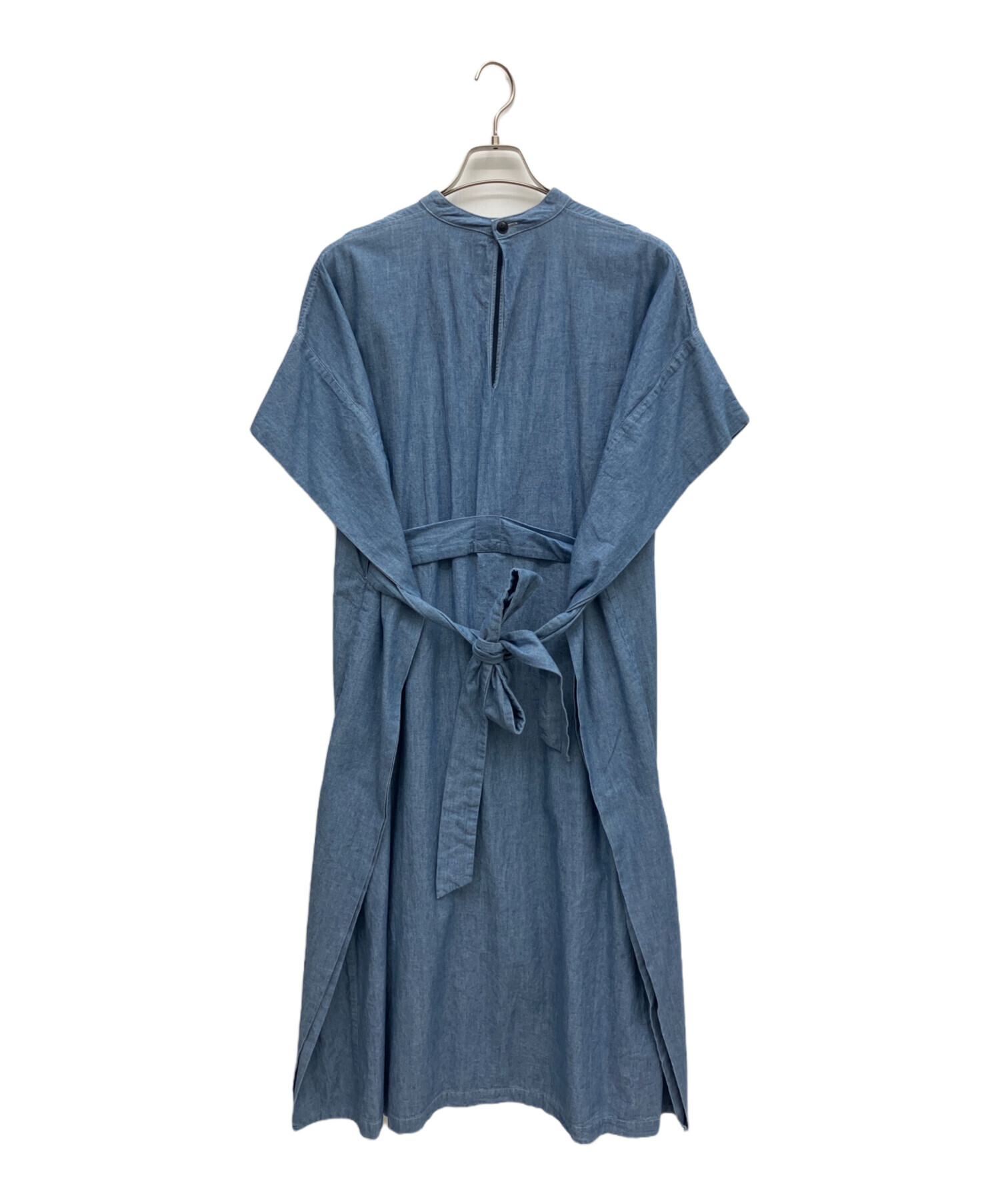 HYKE CHAMBRAY DRESS サイズ１　未使用品　最終値下げ 中古・古着通販】HYKE (ハイク) CHAMBRAY SUMMER DRESS ブルー サイズ