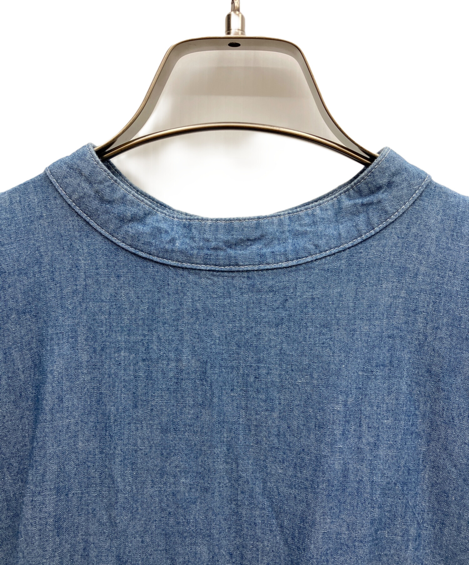 HYKE CHAMBRAY DRESS サイズ１　未使用品　最終値下げ 中古・古着通販】HYKE (ハイク) CHAMBRAY SUMMER DRESS ブルー サイズ
