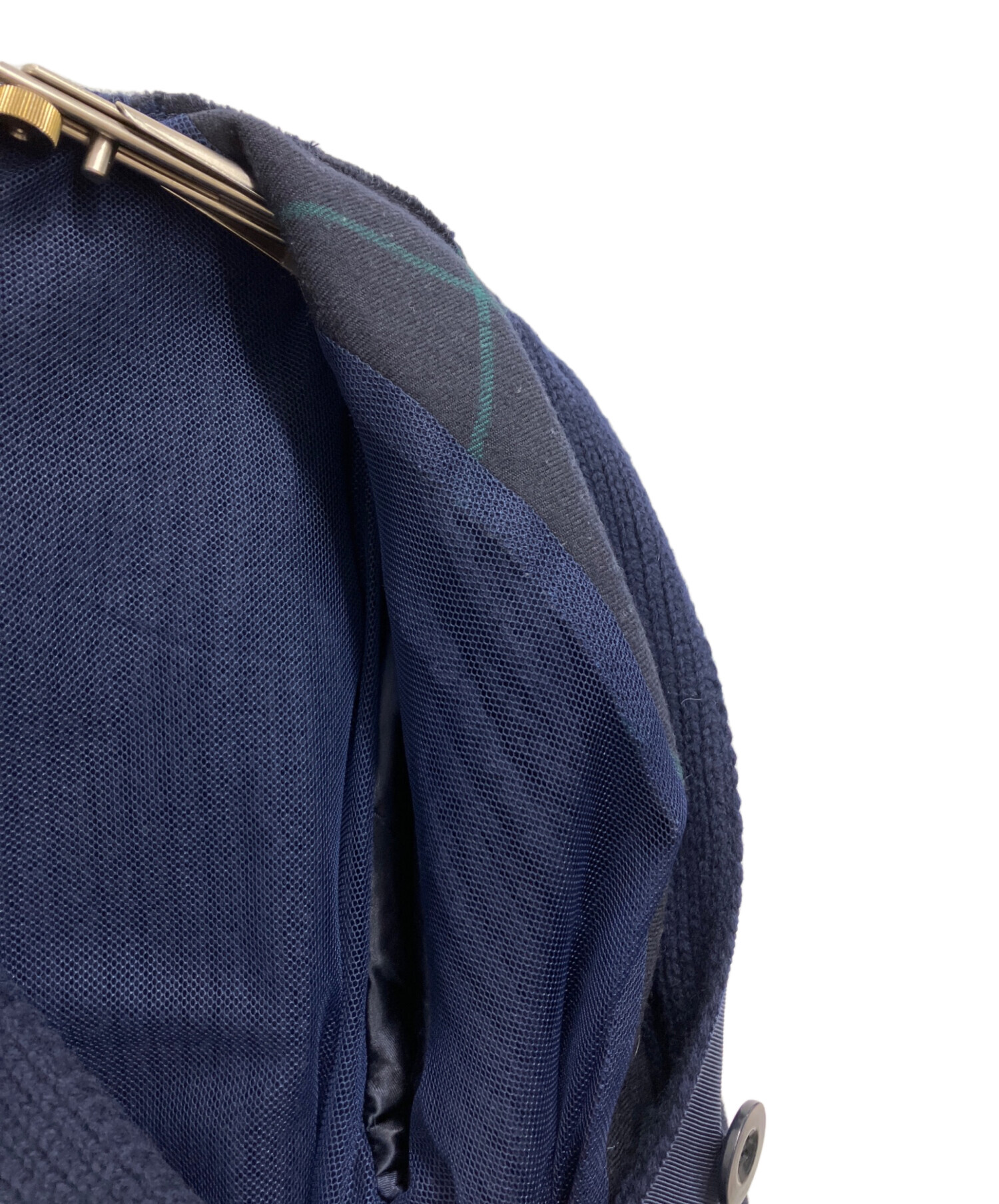 中古・古着通販】sacai (サカイ) 2WAY異素材切替ジャケット ネイビー