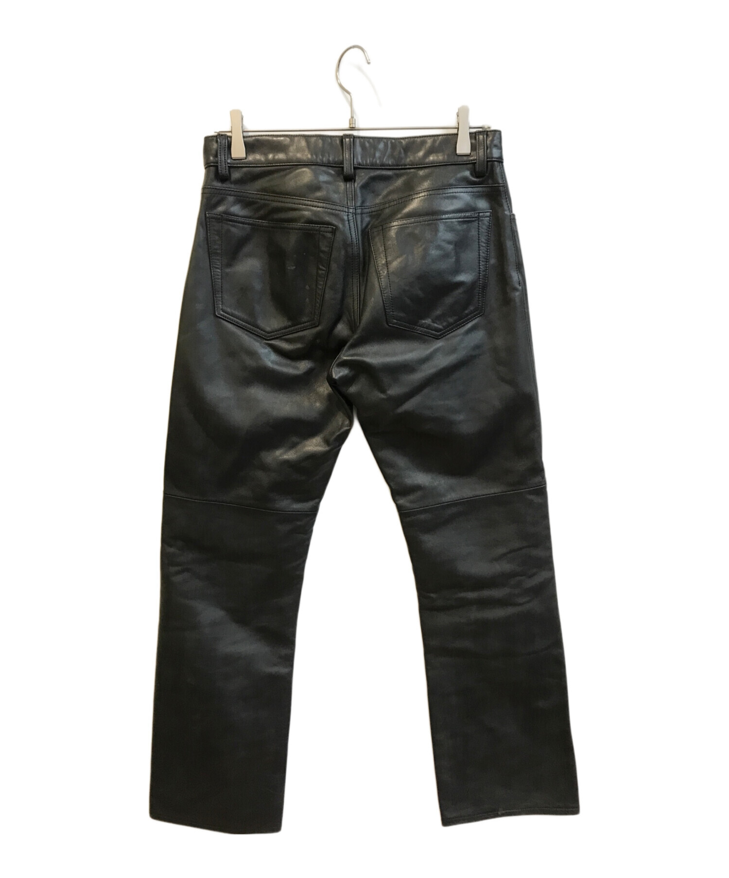 中古・古着通販】OLD GAP (オールドギャップ) レザーパンツ ブラック