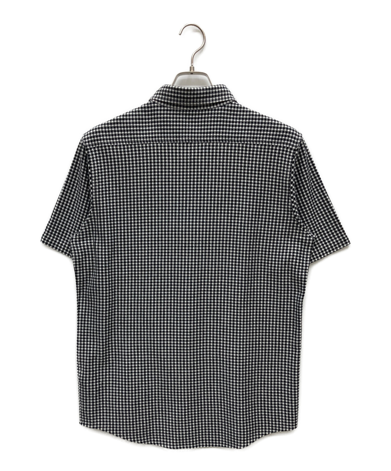 【新品タグ付】ラコステ　チェック　半袖シャツ　BD　クールマックス　ロゴタグ　L 中古・古着通販】LACOSTE (ラコステ) クールマックスブレンド