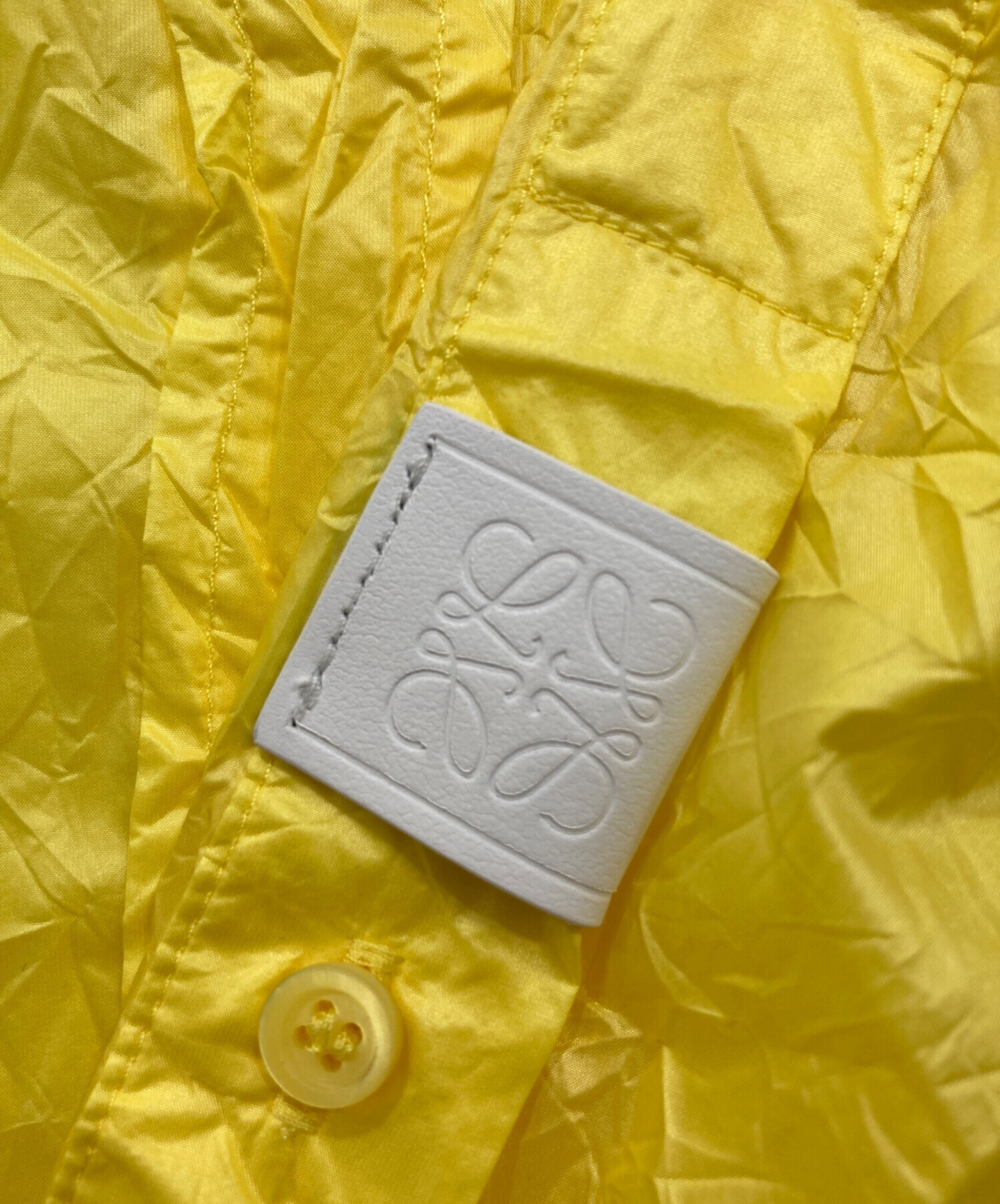 中古・古着通販】LOEWE (ロエベ) Crinkled-Nylon Shirt/クリンクルド