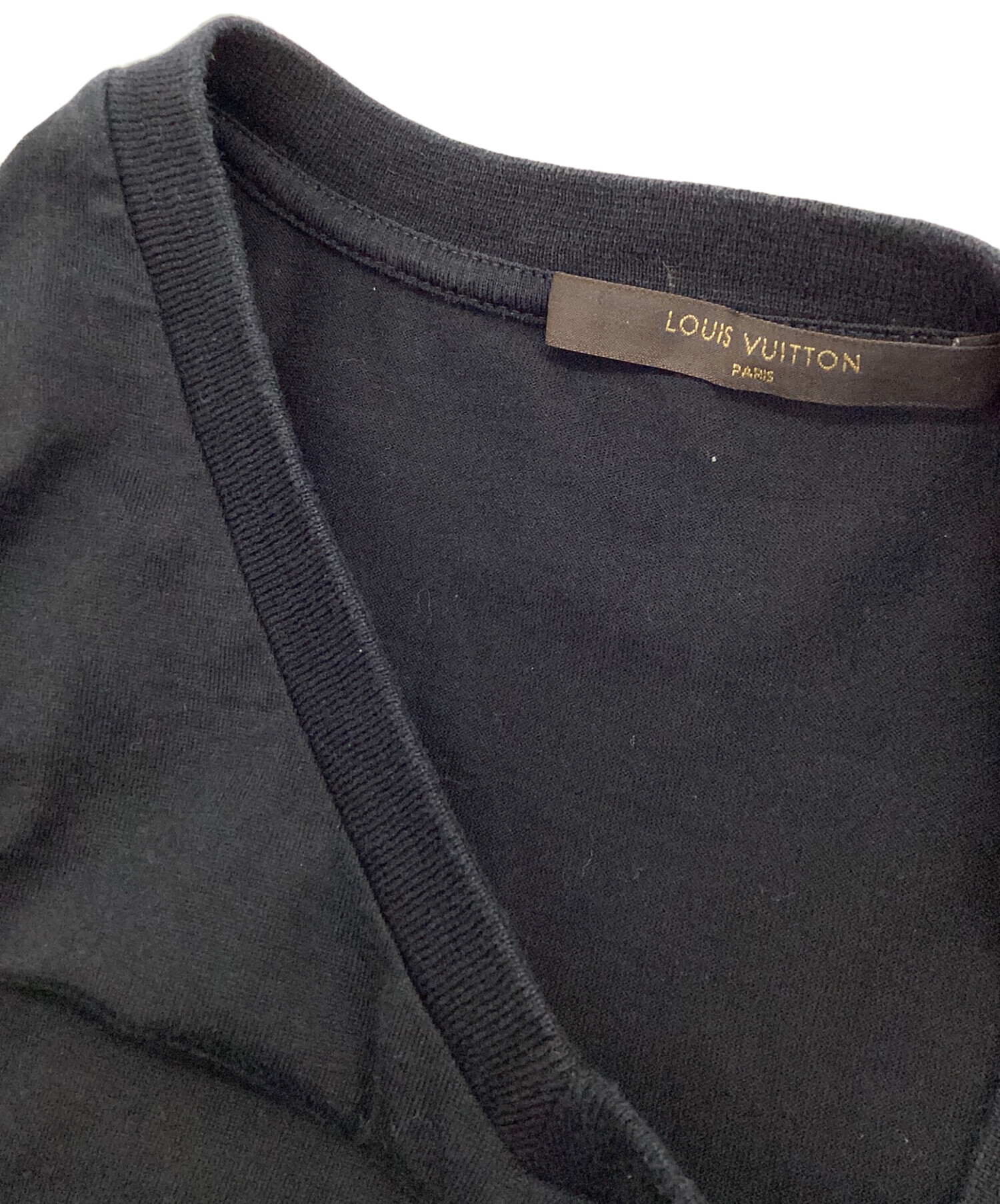 中古・古着通販】LOUIS VUITTON (ルイ ヴィトン) ロゴ刺繍Tシャツ