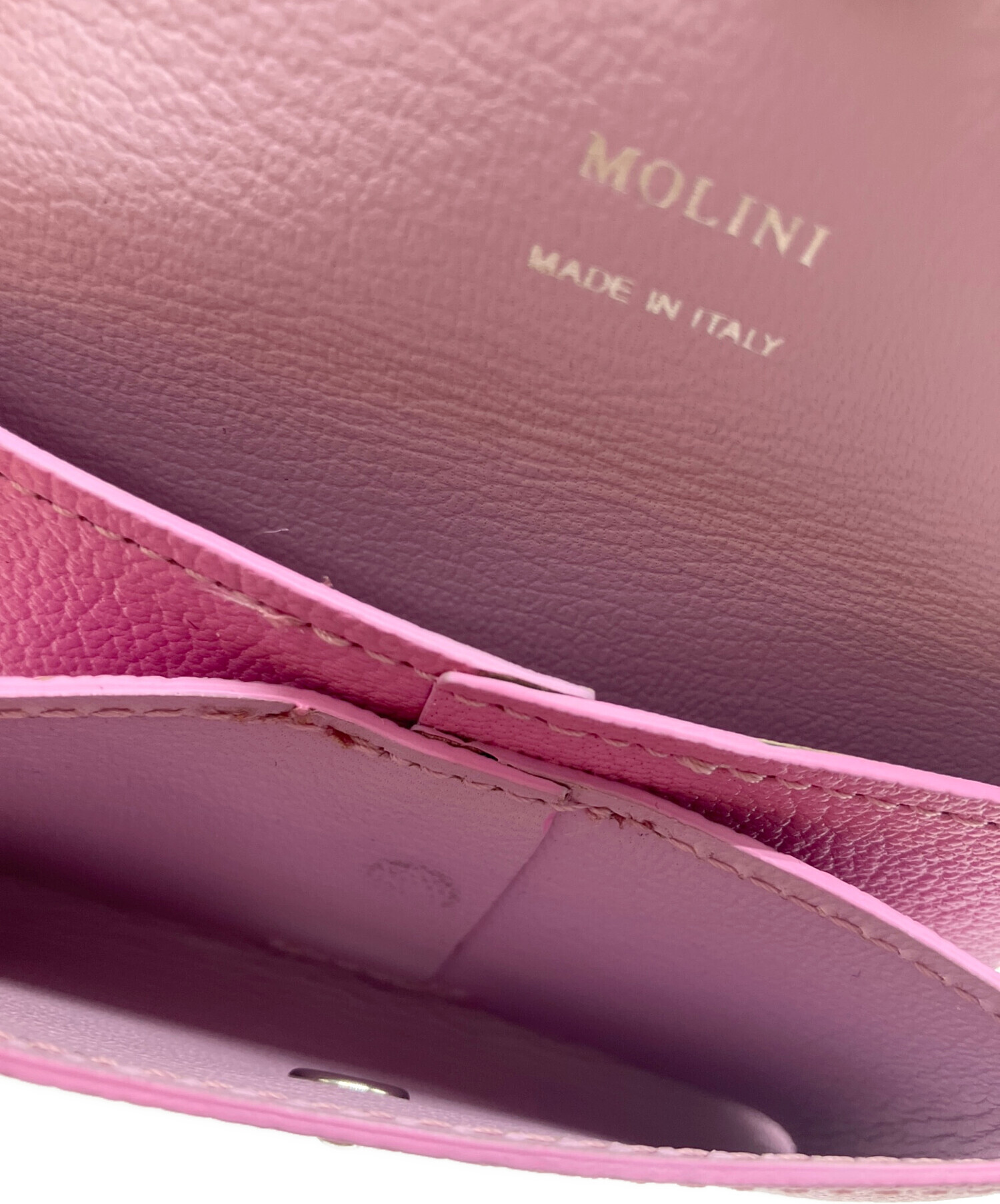 中古・古着通販】MOLINI (モリニ) Mini Wallet ピンク｜ブランド・古着