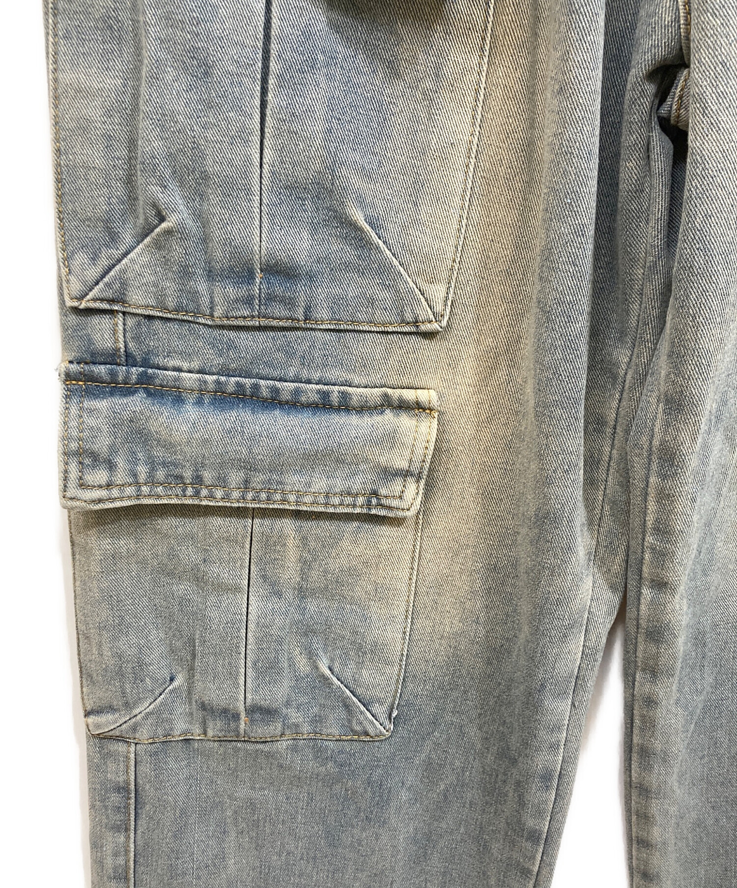 中古・古着通販】BGHB (バガーチ) バギーカーゴデニムパンツ