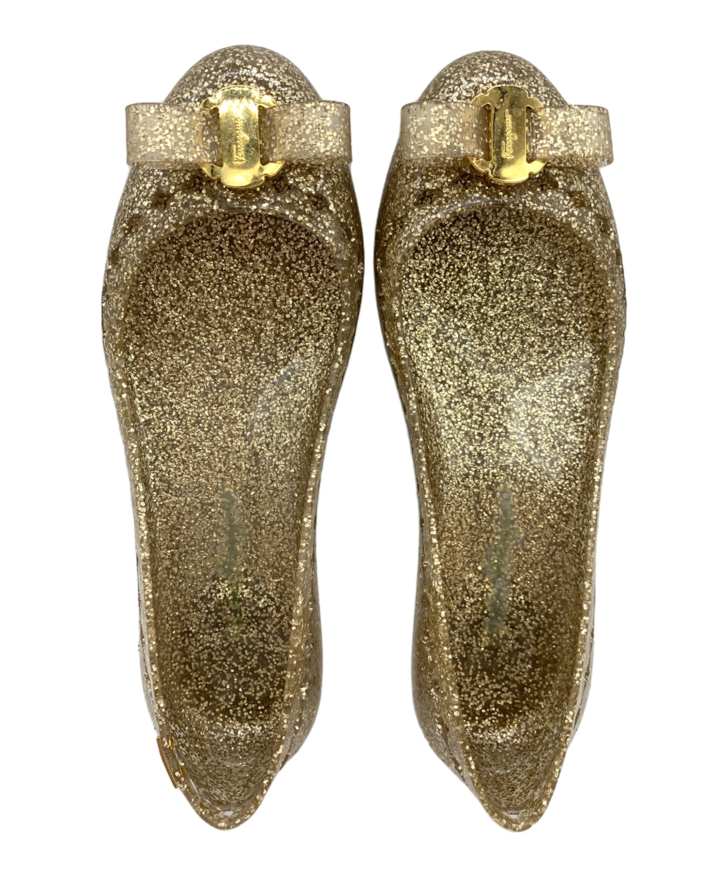 【美品】Salvatore Ferragamo ラバーパンプス 中古・古着通販】Salvatore Ferragamo (サルヴァトーレ フェラガモ